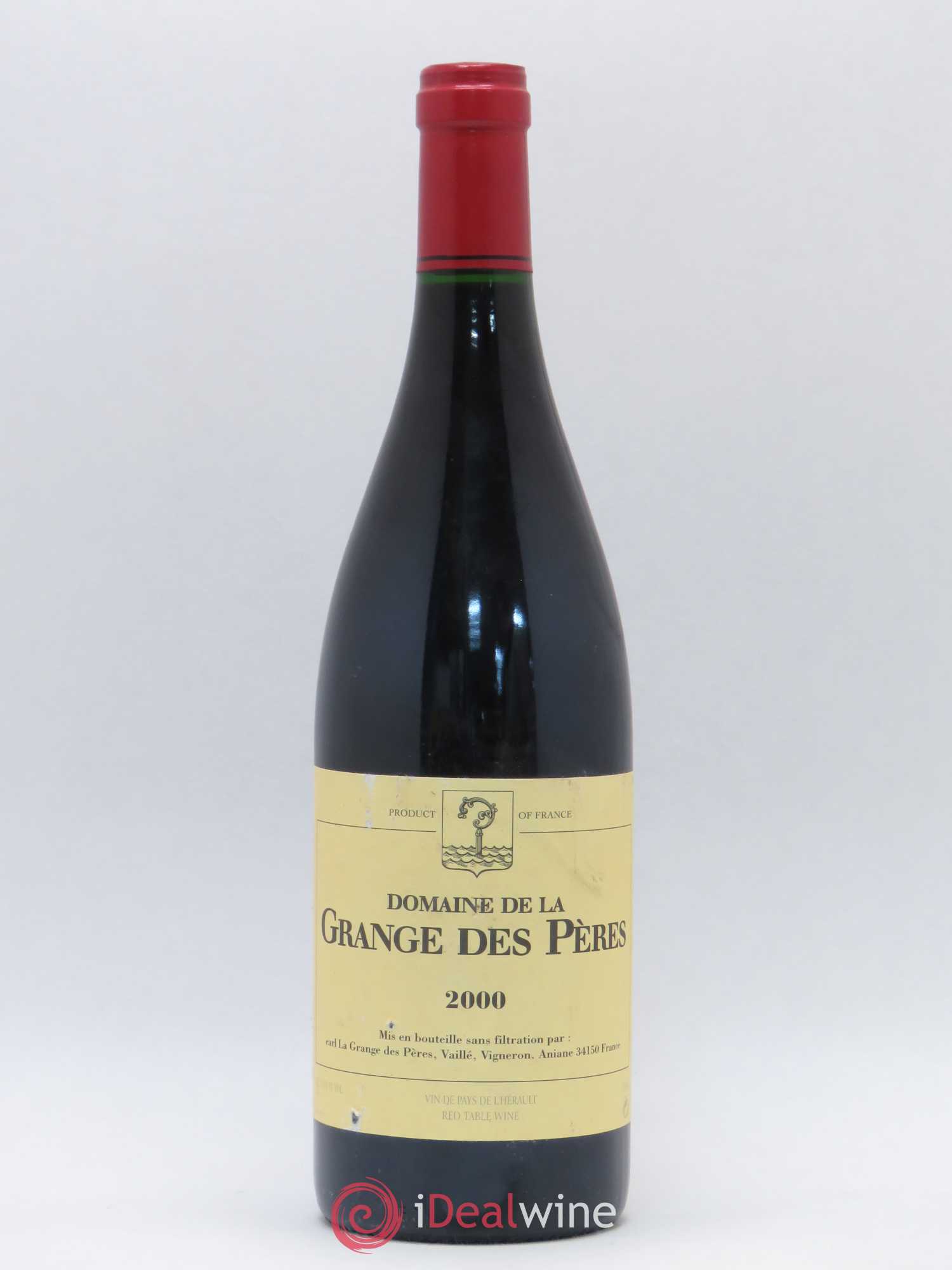 Pays d'Hérault Grange des Pères Laurent Vaillé 2000 - Lot de 1 bouteille - 0
