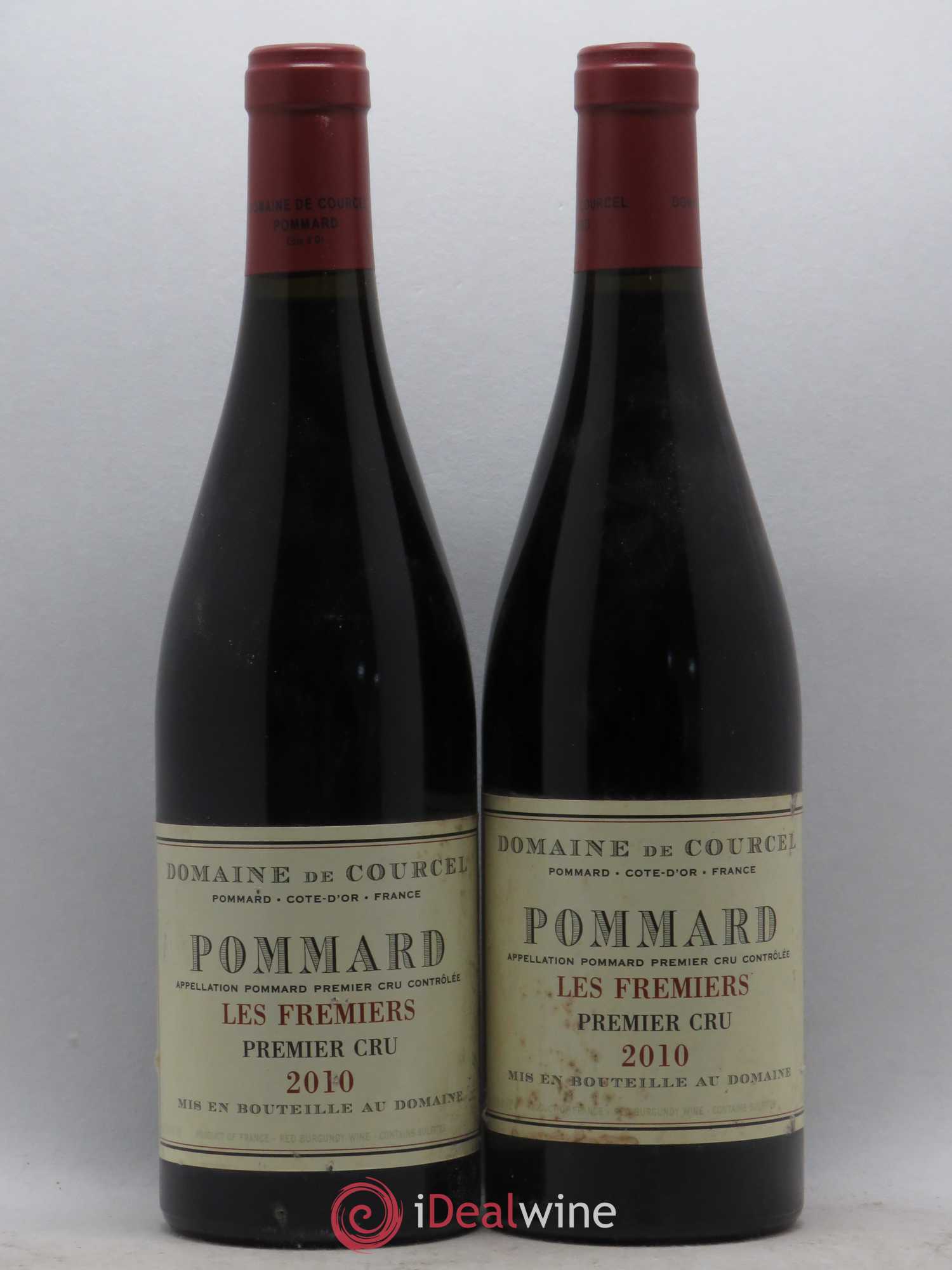 Pommard 1er Cru Les Frémiers de Courcel (Domaine) 2010 - Lot de 2 bouteilles - 0
