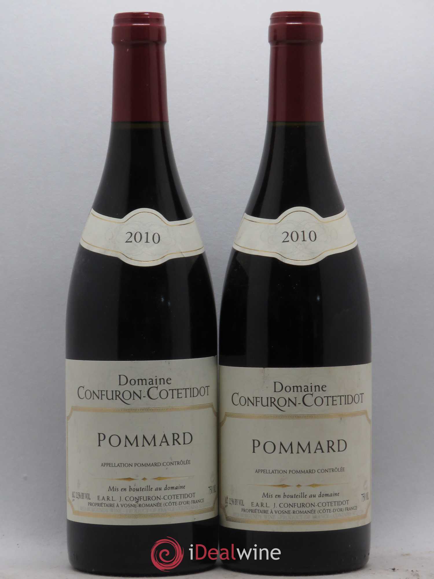 Pommard Domaine Confuron Cotetidot 2010 - Posten von 2 Flaschen - 0
