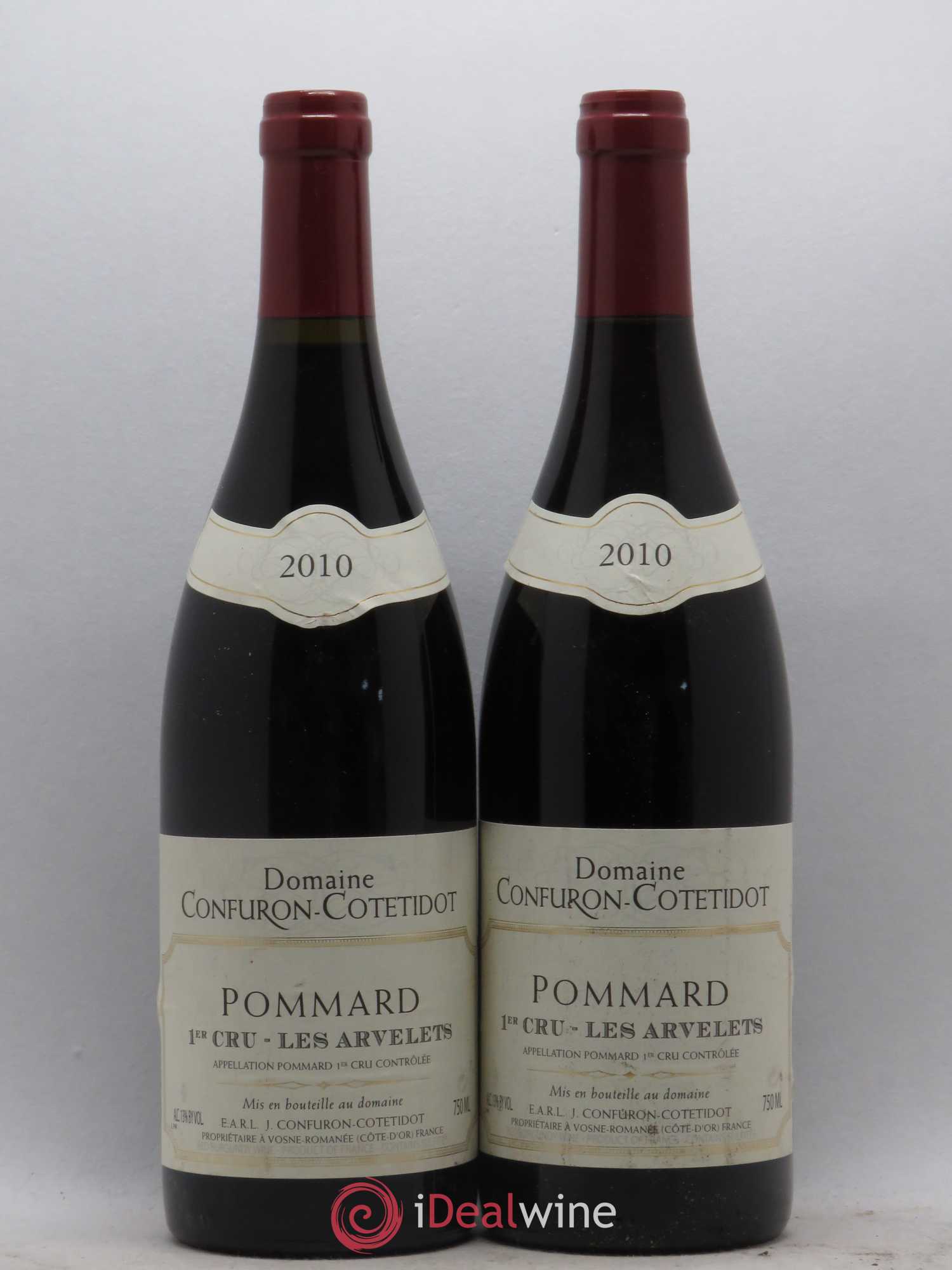 Pommard 1er Cru Les Arvelets Confuron-Cotetidot 2010 - Lot de 2 bouteilles - 0