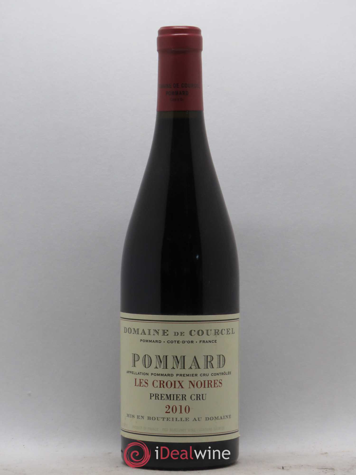 Pommard 1er Cru Les Croix Noires de Courcel (Domaine) 2010 - Lot de 1 bouteille - 0