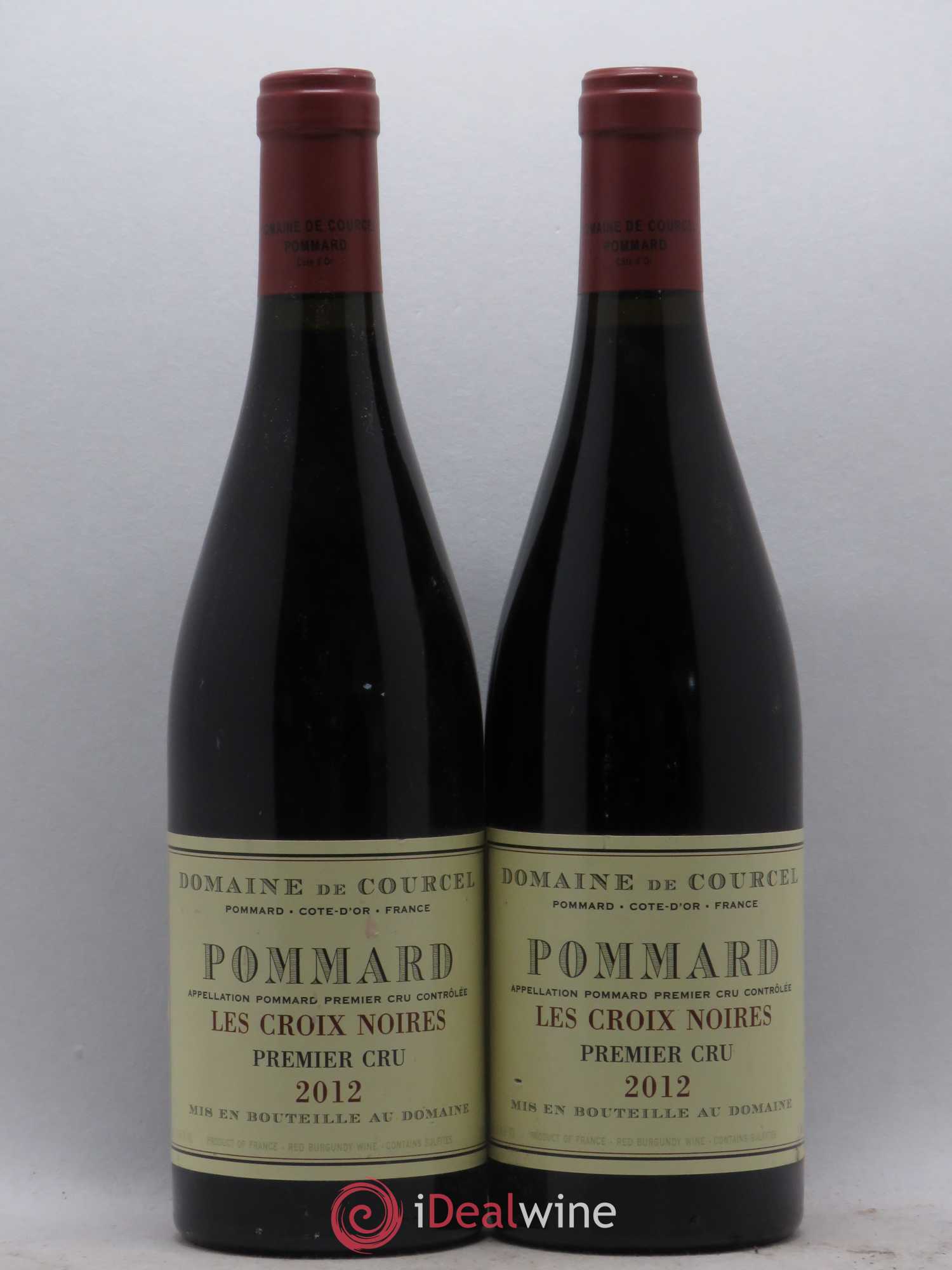 Pommard 1er Cru Les Croix Noires de Courcel (Domaine) 2012 - Lot de 2 bouteilles - 0