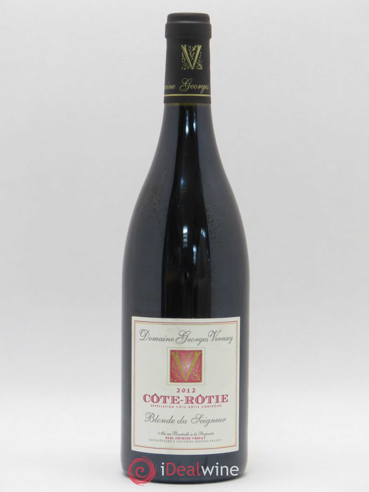 Côte-Rôtie Blonde du Seigneur Georges Vernay 2012 - Lot de 1 bouteille - 0