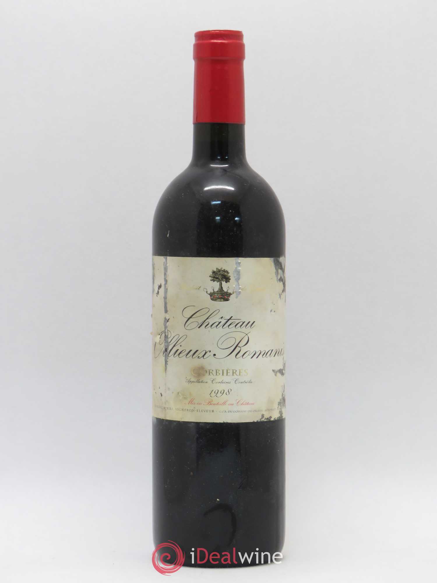 Corbières Château d'Ollieux Romanis 1998 - Posten von 1 Flasche - 0