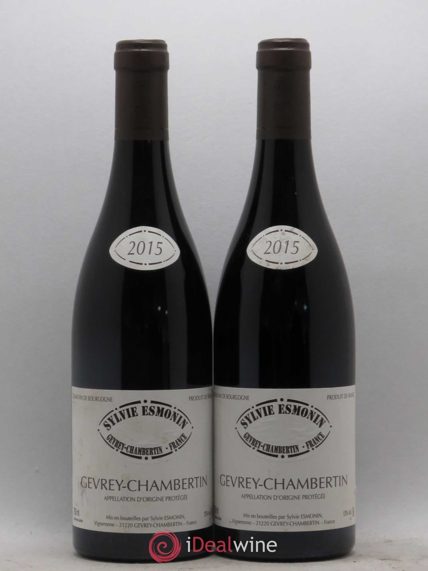 Gevrey-Chambertin Sylvie Esmonin 2015 - Lot de 2 bouteilles - 0