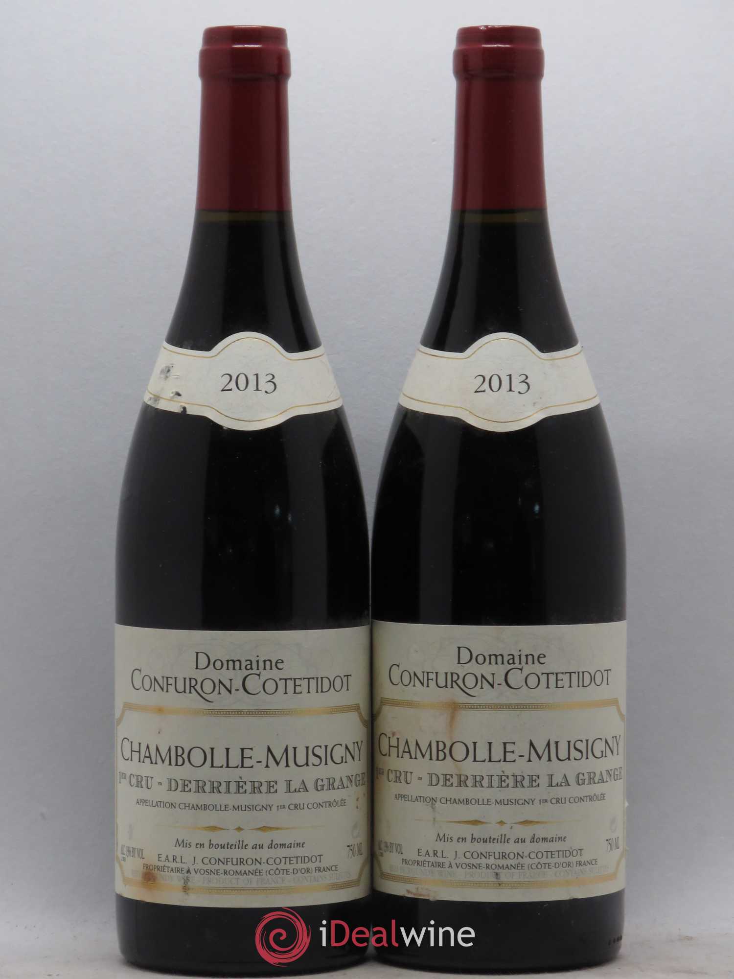 Chambolle-Musigny 1er Cru Derrière la Grange Confuron-Cotetidot 2013 - Lot de 2 bouteilles - 0