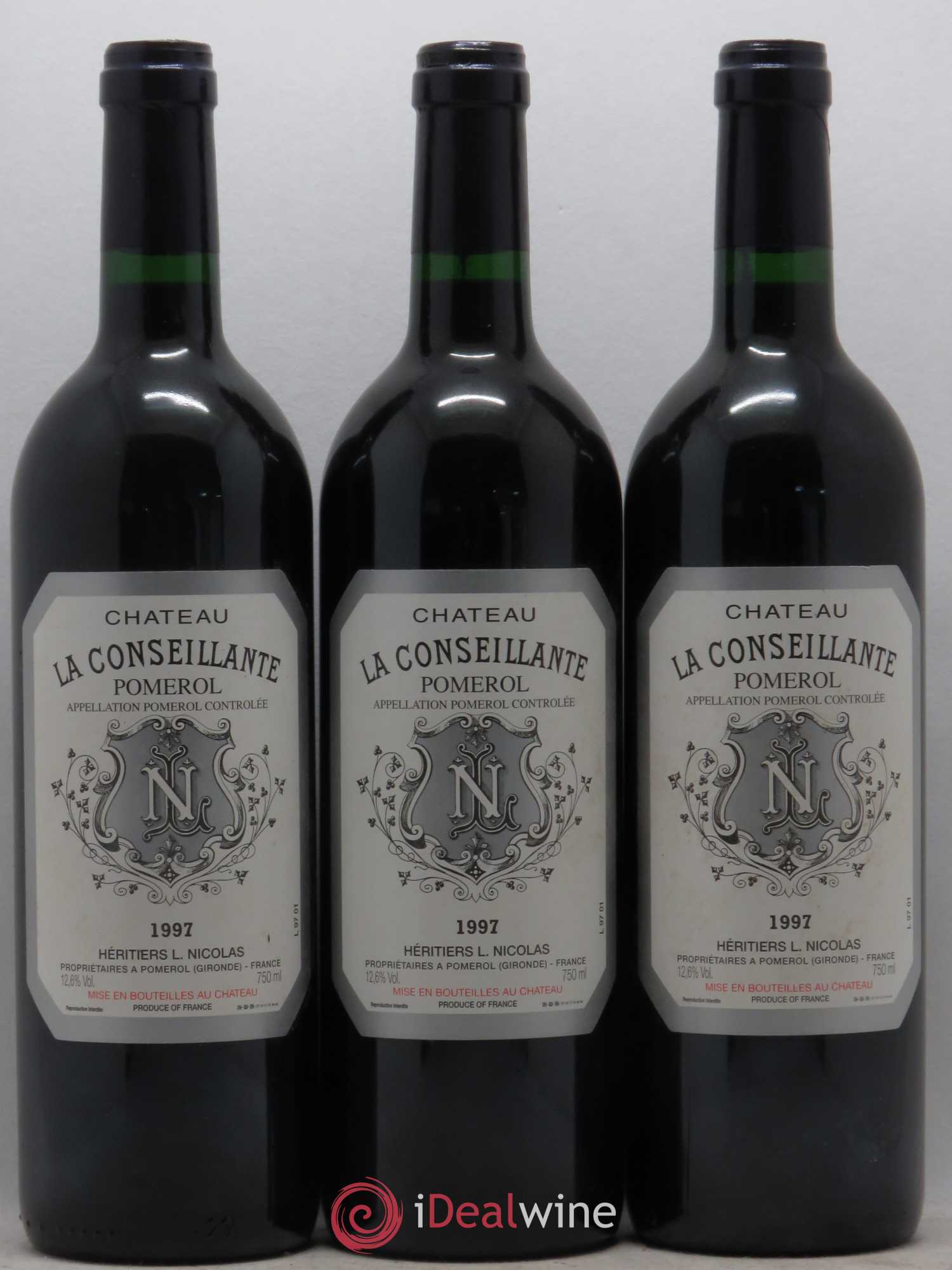 Château la Conseillante 1997 - Lot de 6 bouteilles - 2