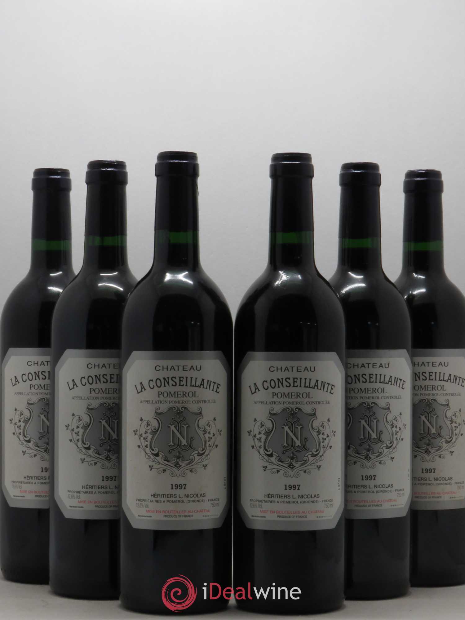 Château la Conseillante 1997 - Lot de 6 bouteilles - 0