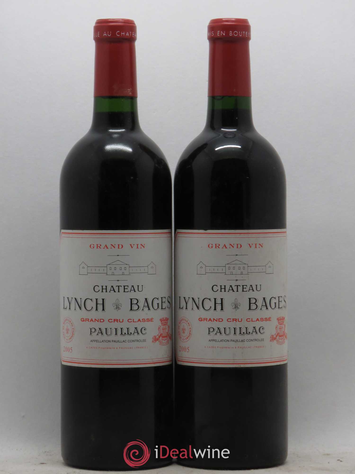 Château Lynch Bages 5ème Grand Cru Classé 2005 - Lot de 2 bouteilles - 0