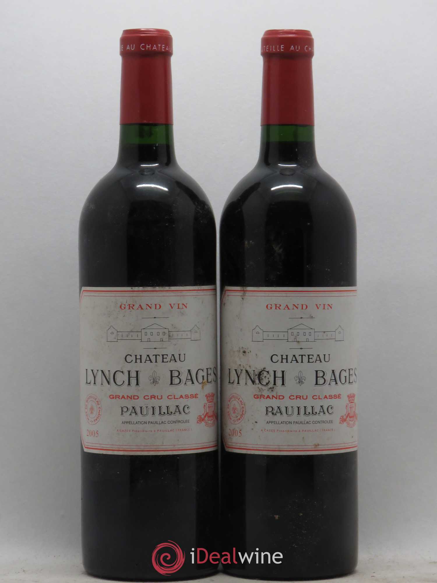 Château Lynch Bages 5ème Grand Cru Classé 2005 - Lot de 2 bouteilles - 0