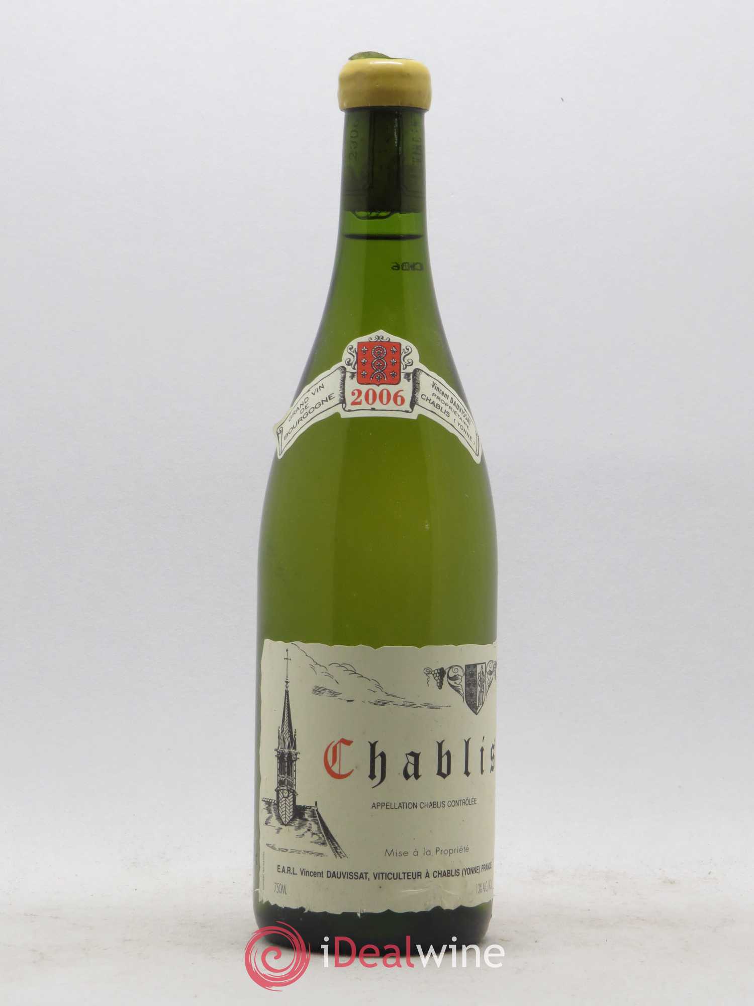 Chablis Vincent Dauvissat (Domaine) 2006 - Lot de 1 bouteille - 0