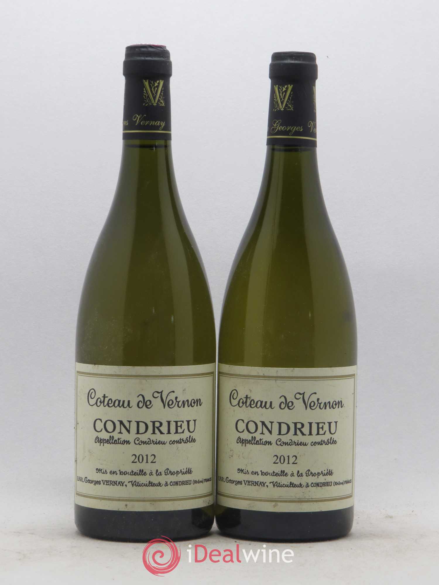 Condrieu Coteau de Vernon Georges Vernay 2012 - Lot de 2 bouteilles - 0