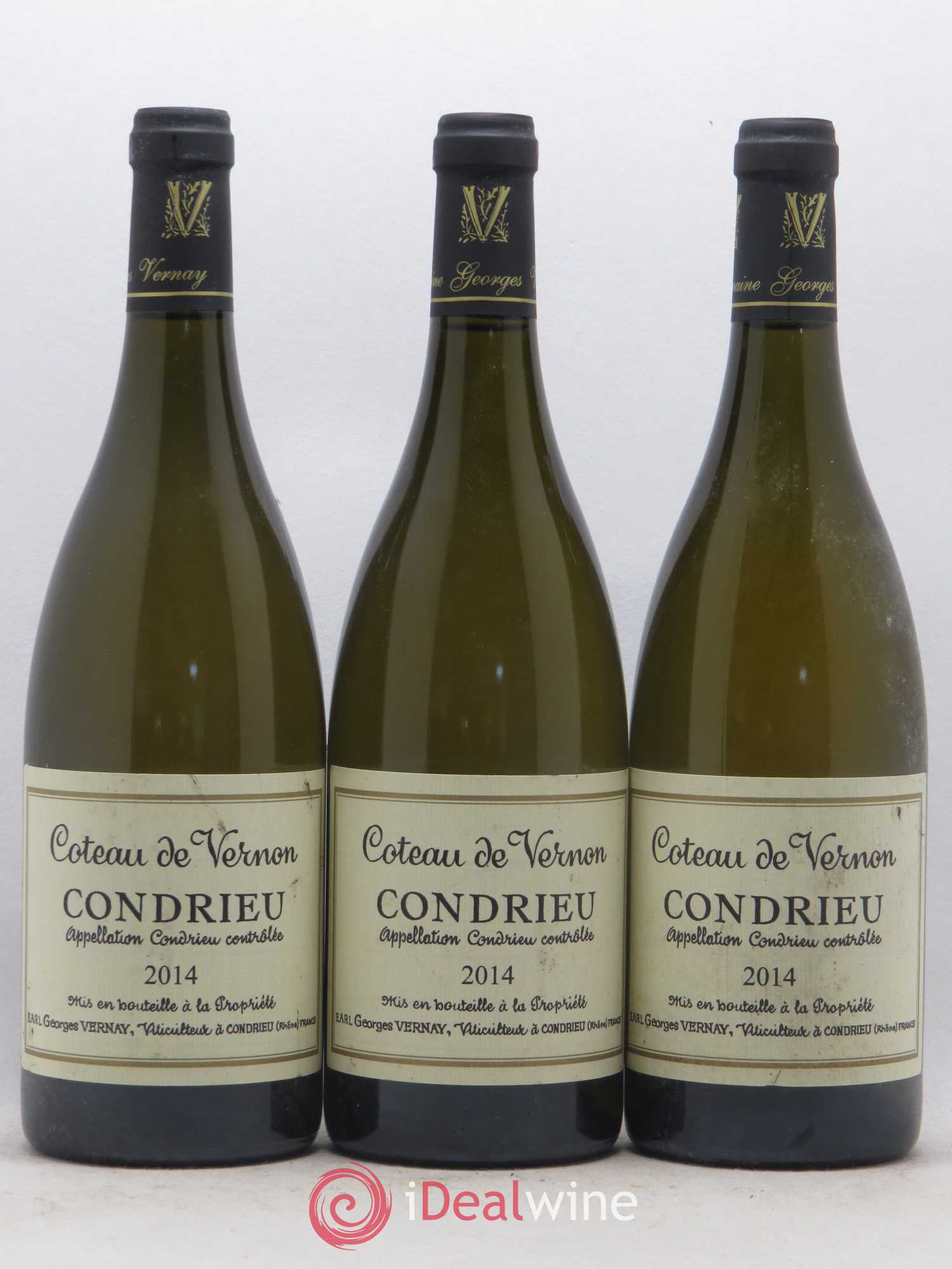 Condrieu Coteau de Vernon Georges Vernay 2014 - Lot de 3 bouteilles - 0