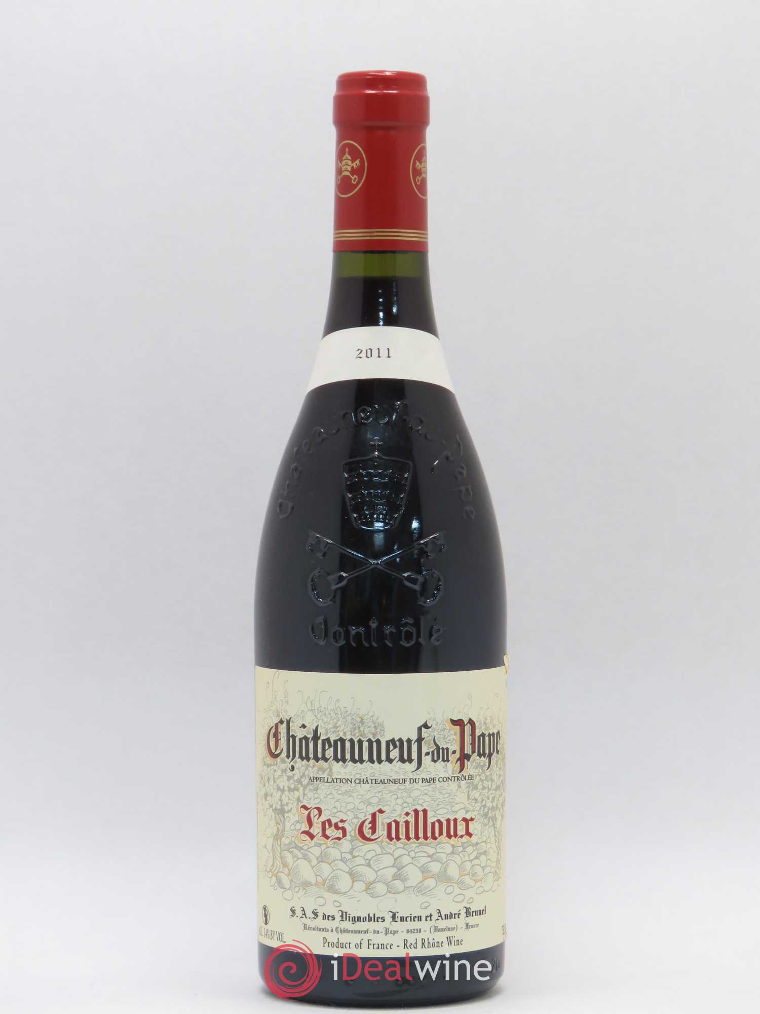 Châteauneuf-du-Pape Les Cailloux André Brunel 2011 - Lot de 1 bouteille - 0