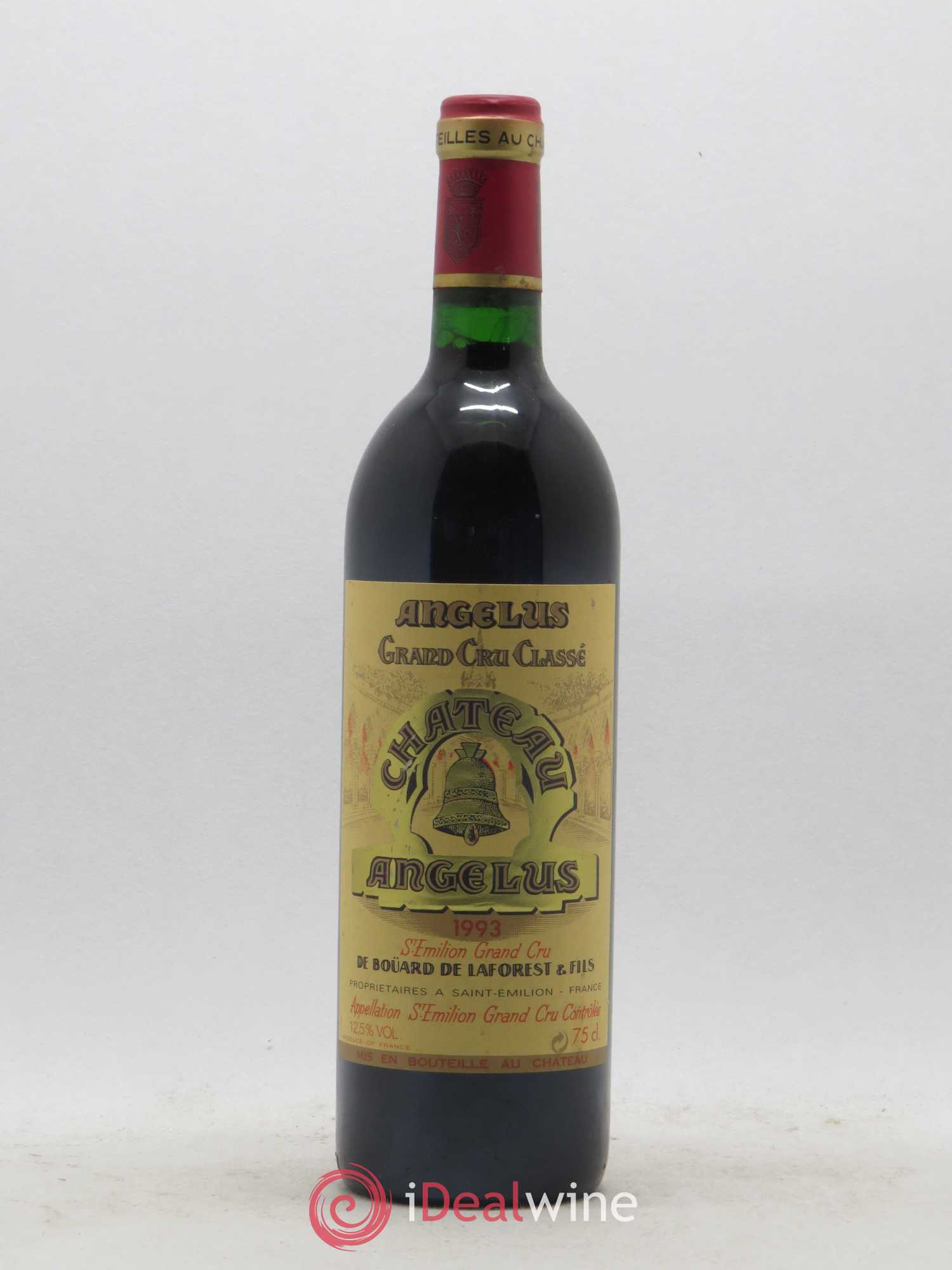 Château Angélus 1er Grand Cru Classé A 1993 - Lot de 1 bouteille - 0