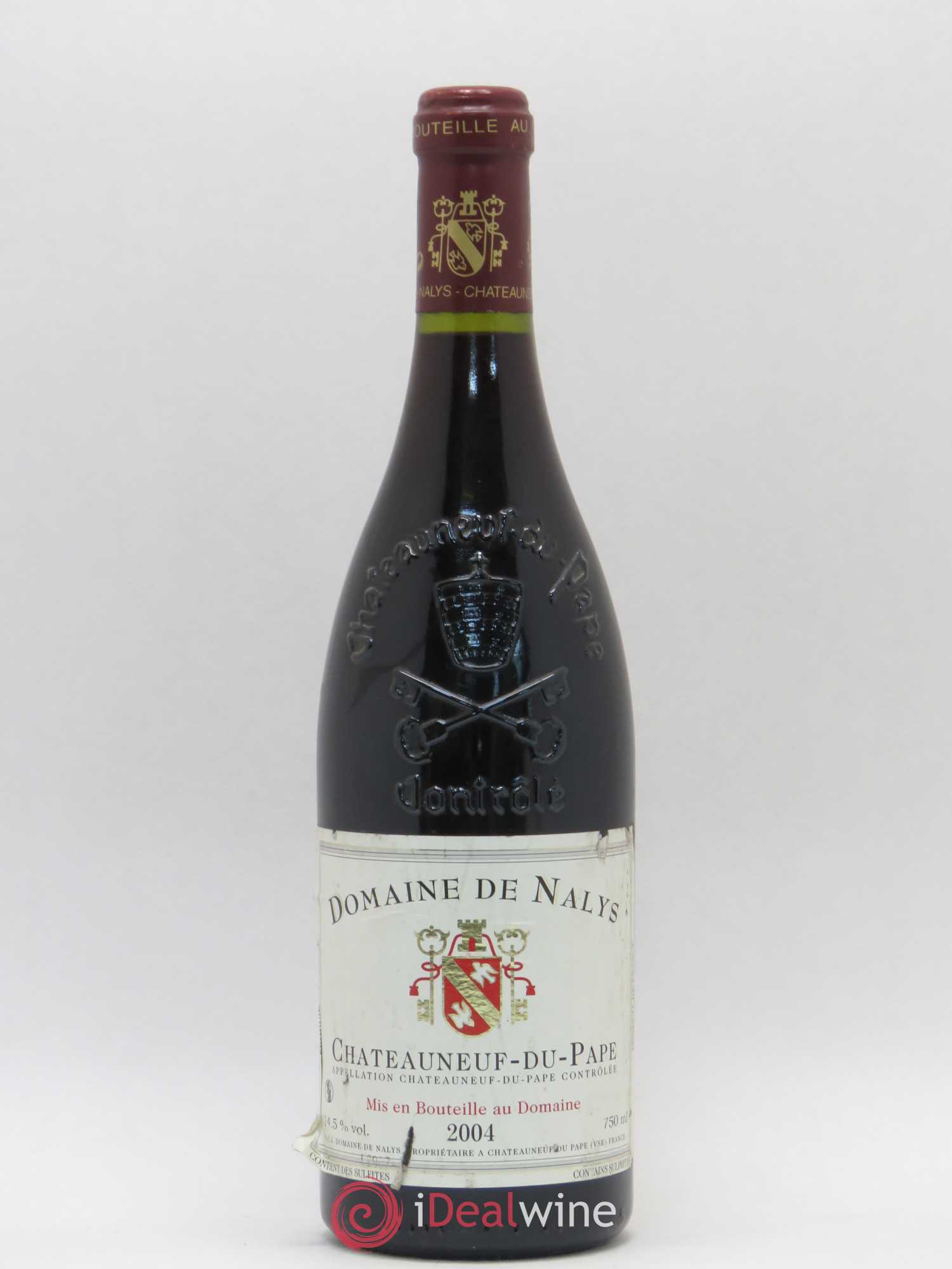Châteauneuf-du-Pape Château de Nalys (sans prix de réserve) 2004 - Lot de 1 bouteille - 0