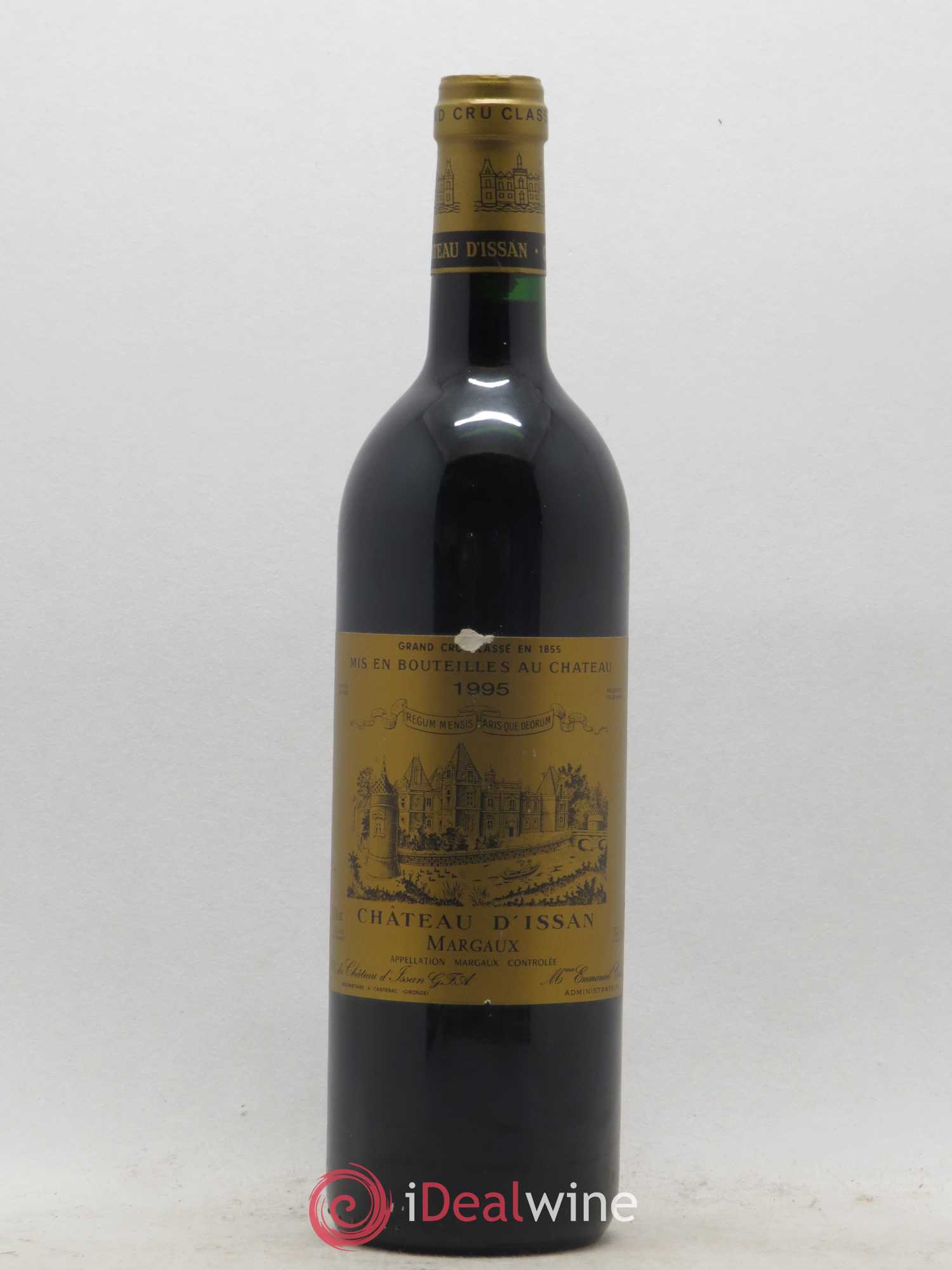 Château d'Issan 3ème Grand Cru Classé 1995 - Lot de 1 bouteille - 0