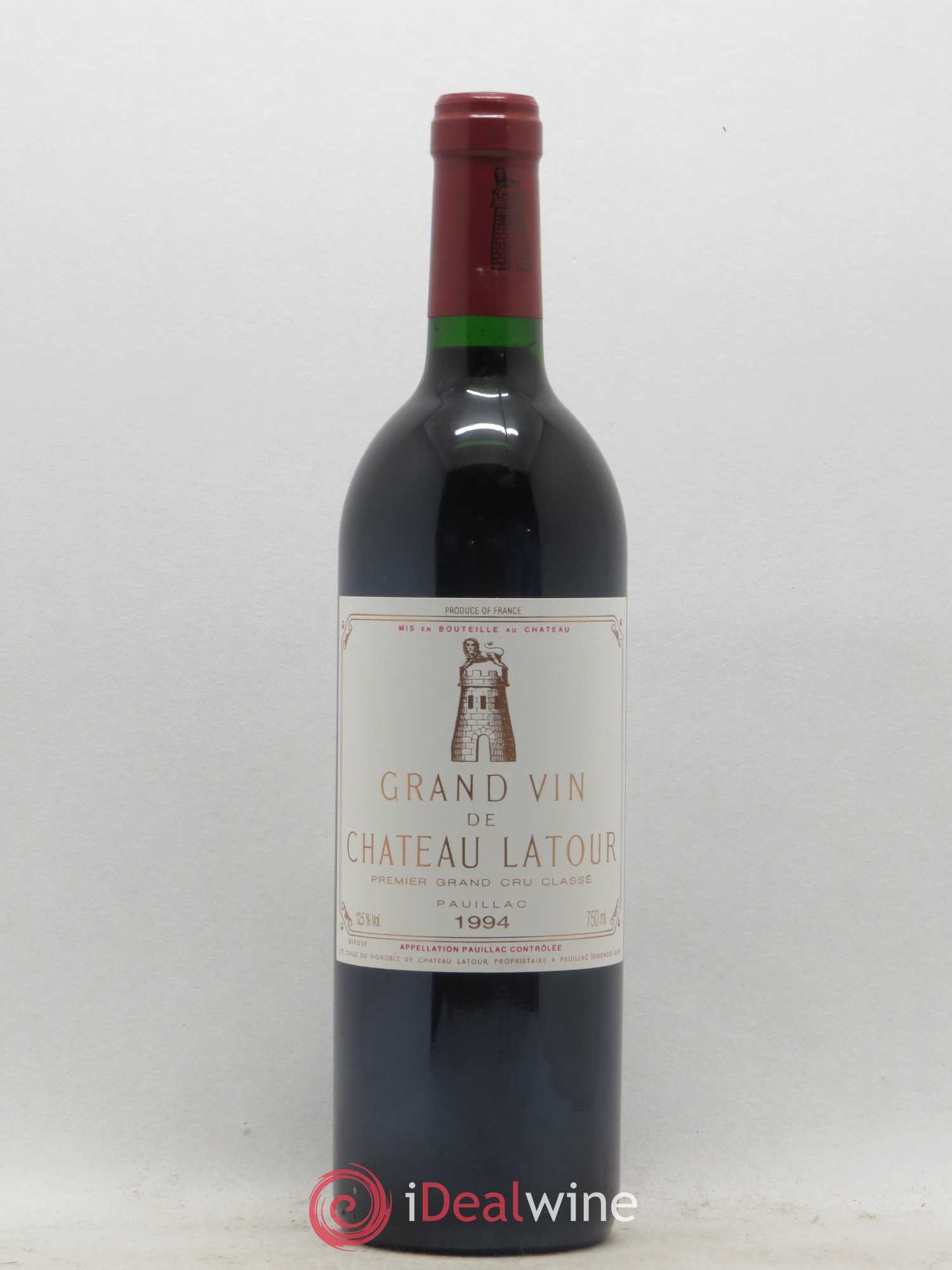 Château Latour 1er Grand Cru Classé 1994 - Lot de 1 bouteille - 0