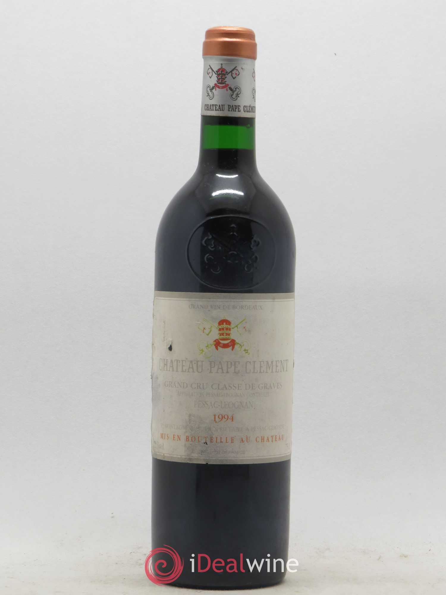 Château Pape Clément Cru Classé de Graves 1994 - Lot de 1 bouteille - 0