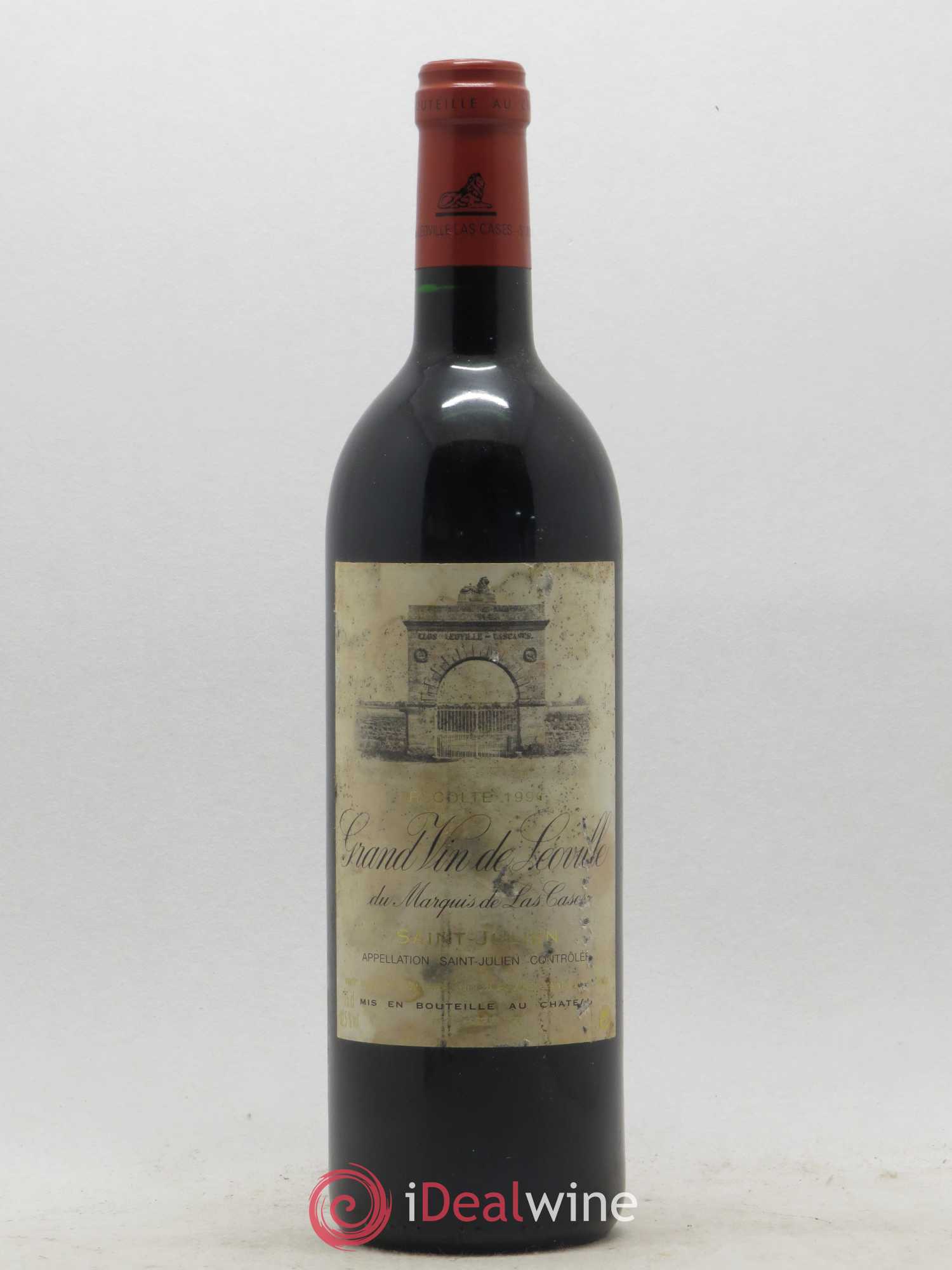 Château Léoville Las Cases 2ème Grand Cru Classé 1996 - Lot de 1 bouteille - 0