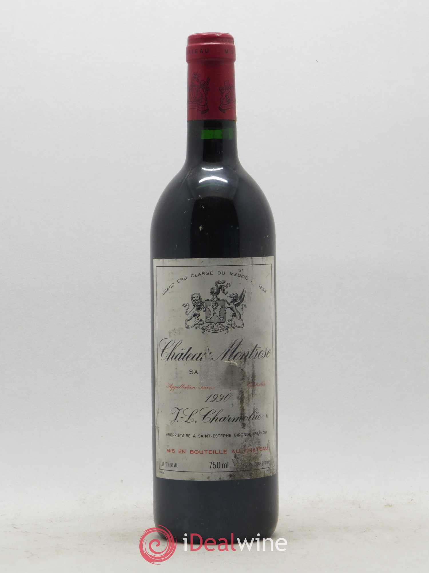 Château Montrose 2ème Grand Cru Classé 1990 - Lot de 1 bouteille - 0