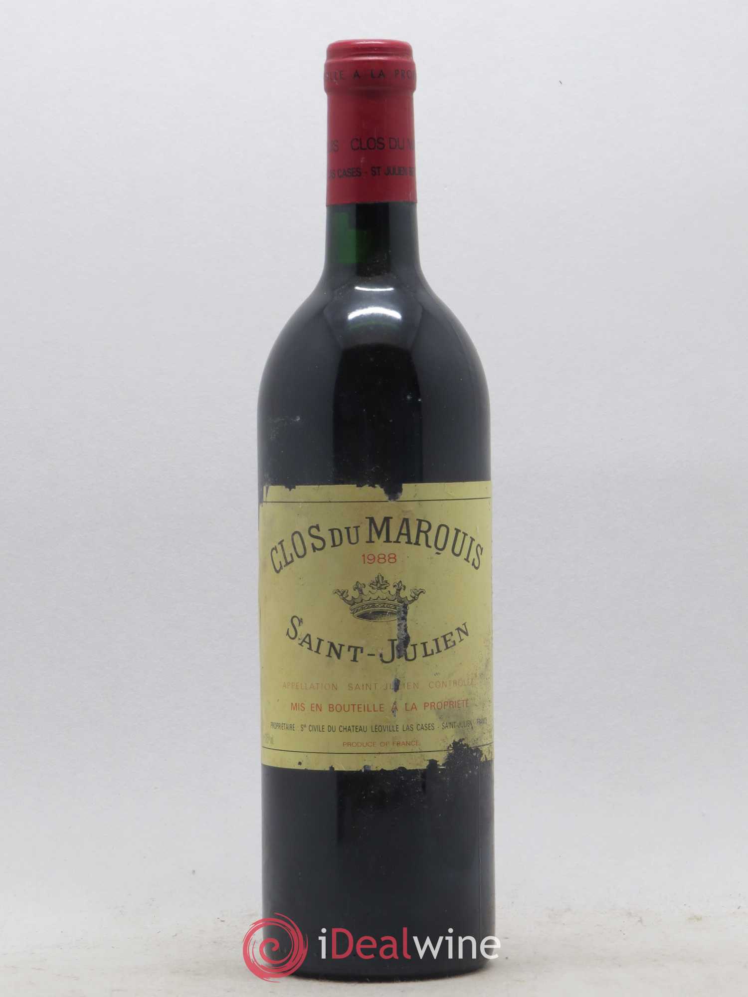 Clos du Marquis 1988 - Lot de 1 bouteille - 0