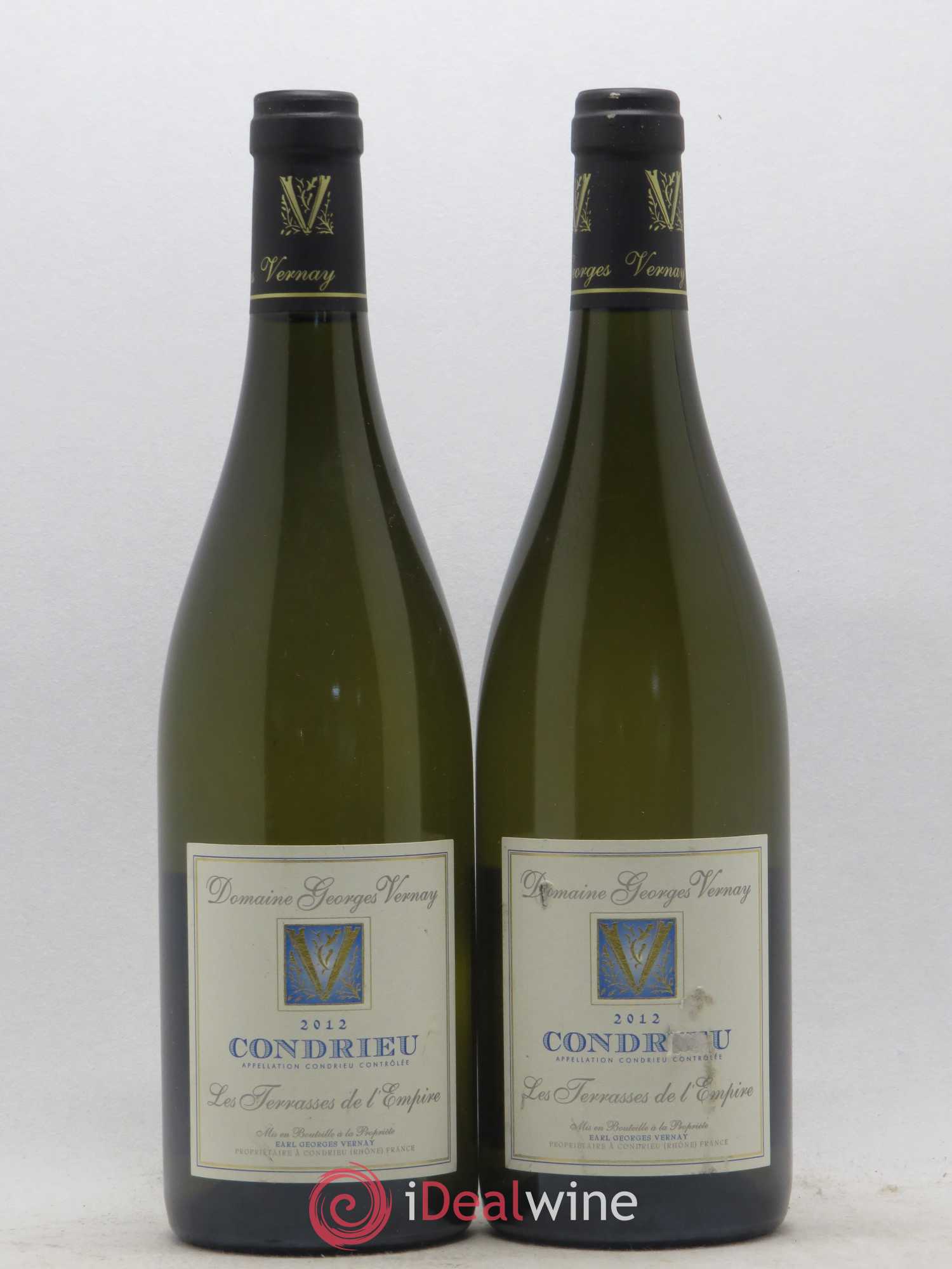 Condrieu Terrasses de l'Empire Georges Vernay 2012 - Lot de 2 bouteilles - 0