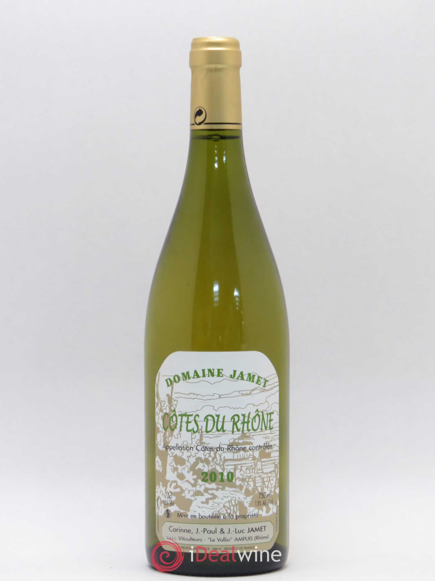 Côtes-du-Rhône Domaine Jamet 2010 - Lot de 1 bouteille - 0