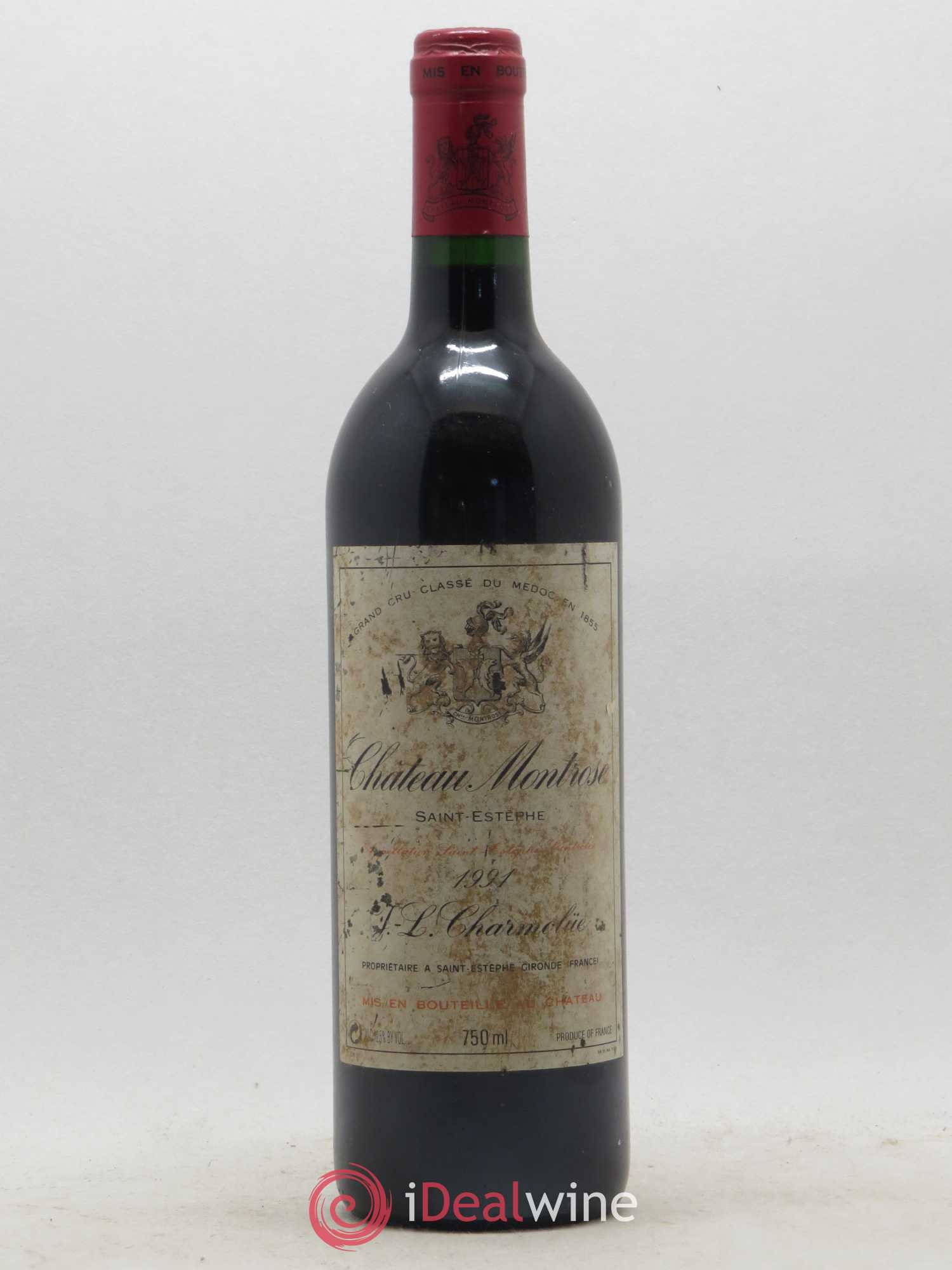 Château Montrose 2ème Grand Cru Classé 1991 - Lot de 1 bouteille - 0