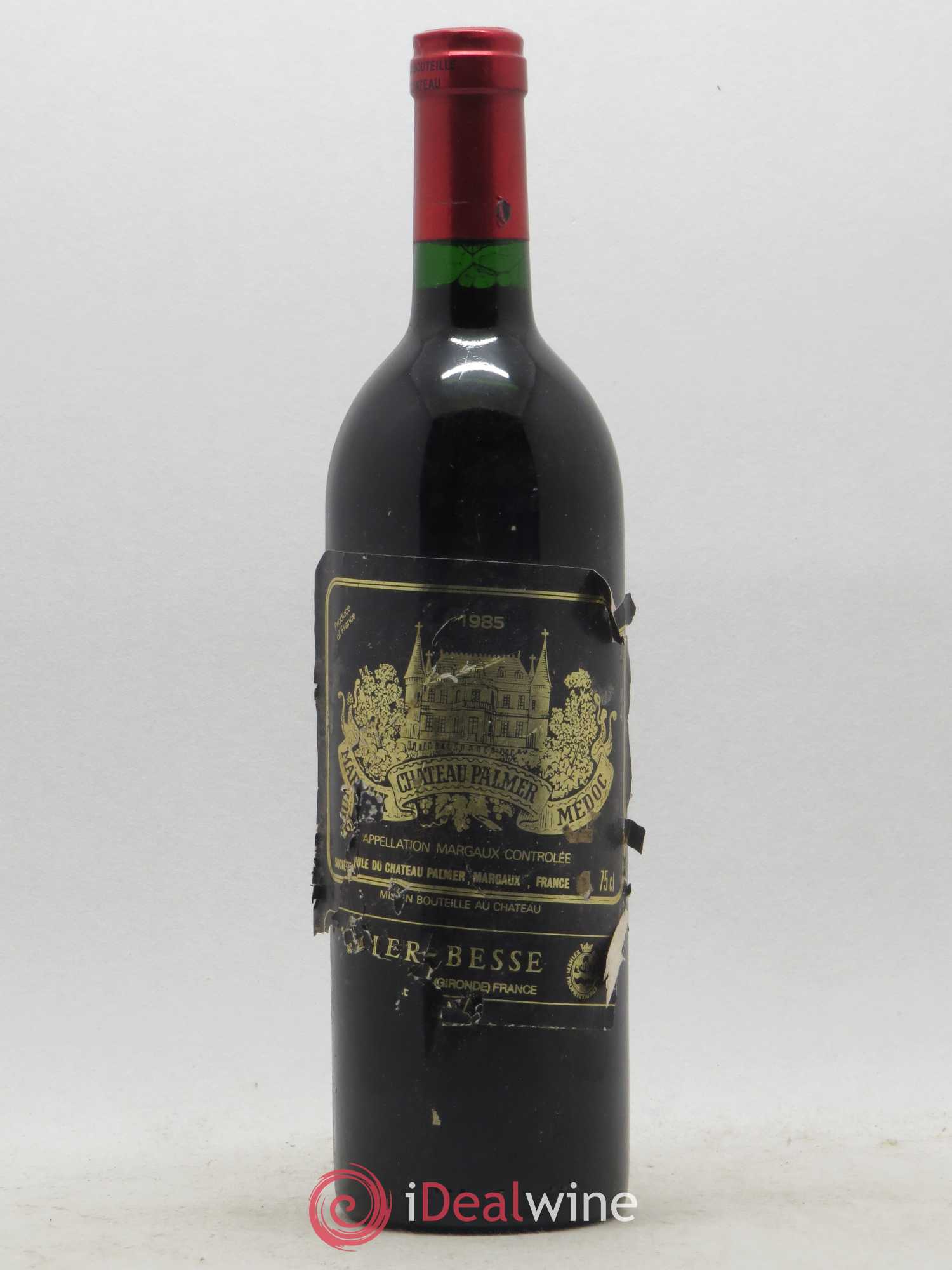 Château Palmer 3ème Grand Cru Classé 1985 - Lot de 1 bouteille - 0