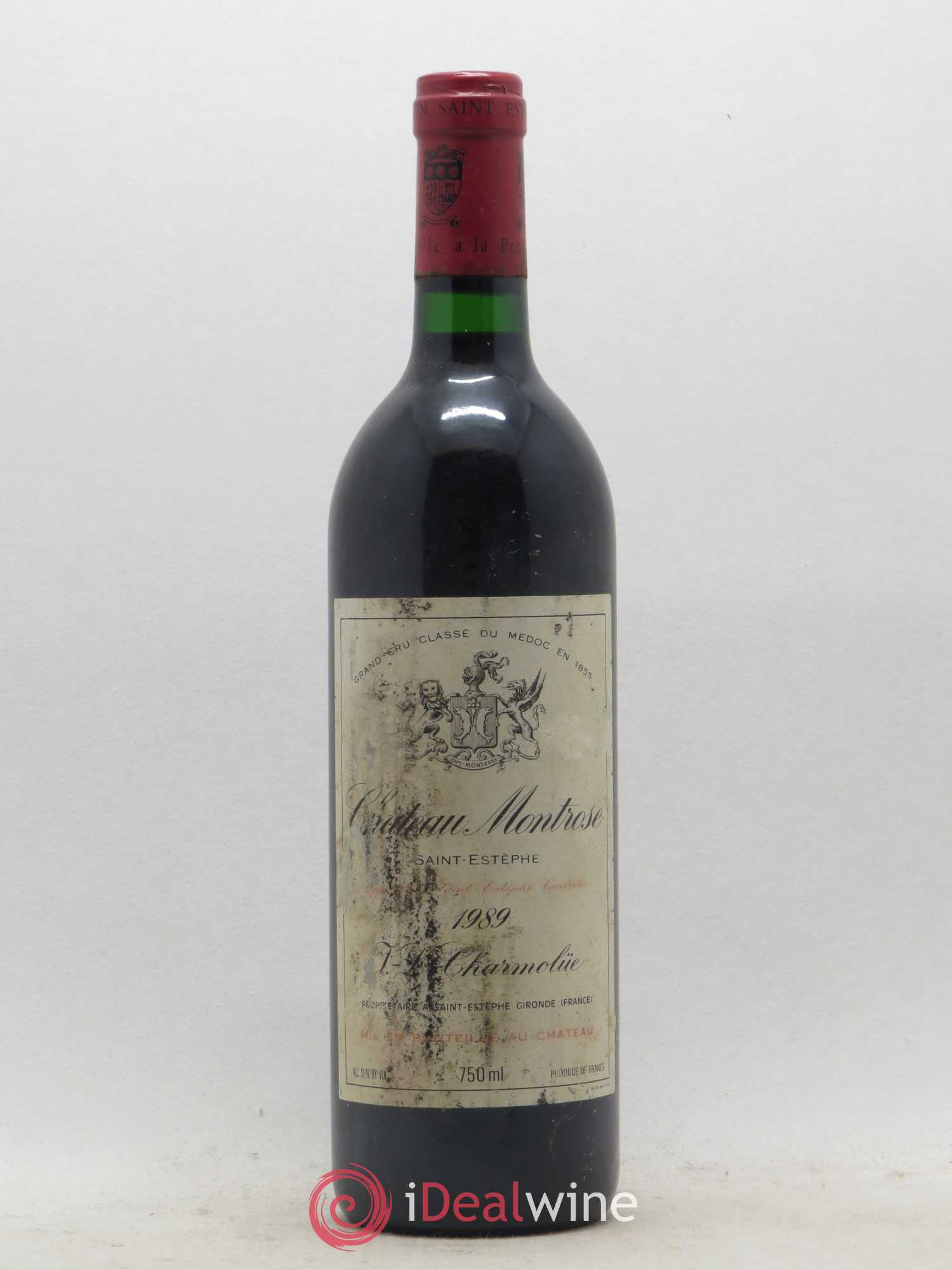 Château Montrose 2ème Grand Cru Classé 1989 - Lot de 1 bouteille - 0