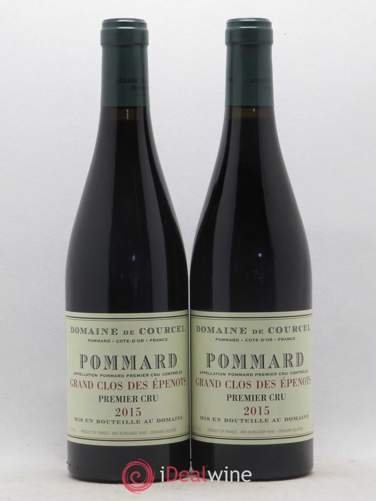 Pommard 1er Cru Grand Clos des Epenots de Courcel (Domaine) 2015 - Lot de 2 bouteilles - 0