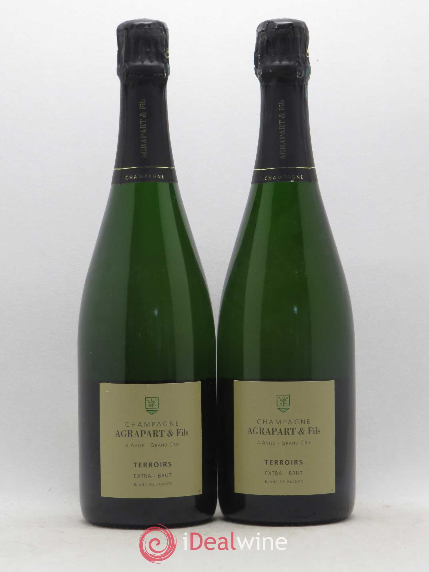 Terroirs Blanc de Blancs Extra-Brut Agrapart & Fils - Lot de 2 bouteilles - 0