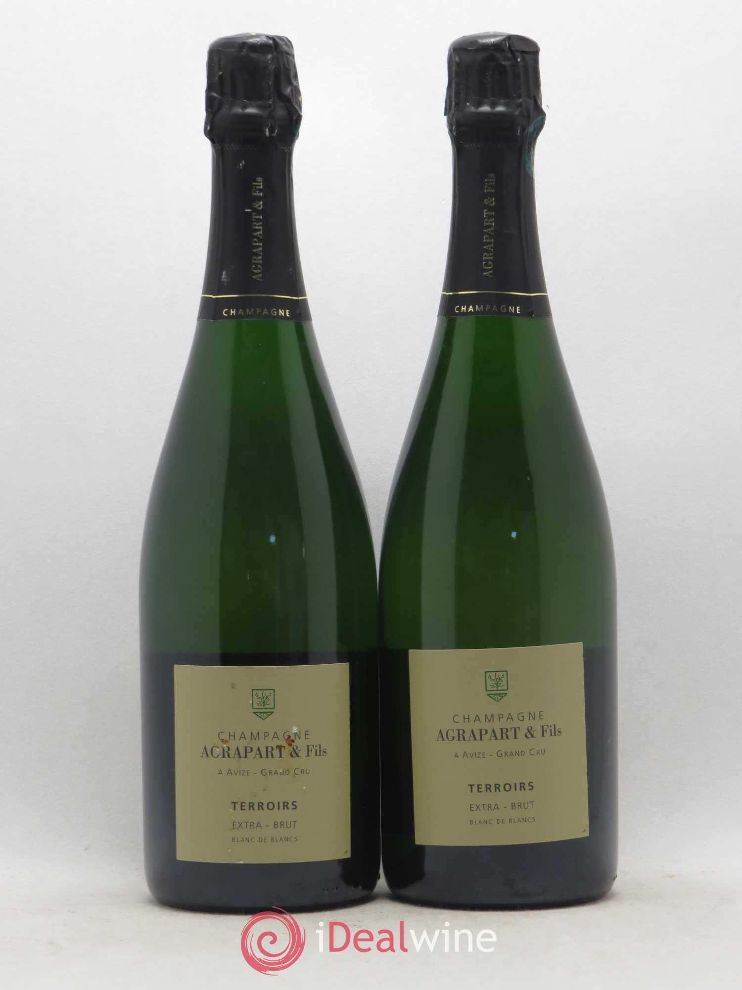 Terroirs Blanc de Blancs Extra-Brut Agrapart & Fils - Lot de 2 bouteilles - 0