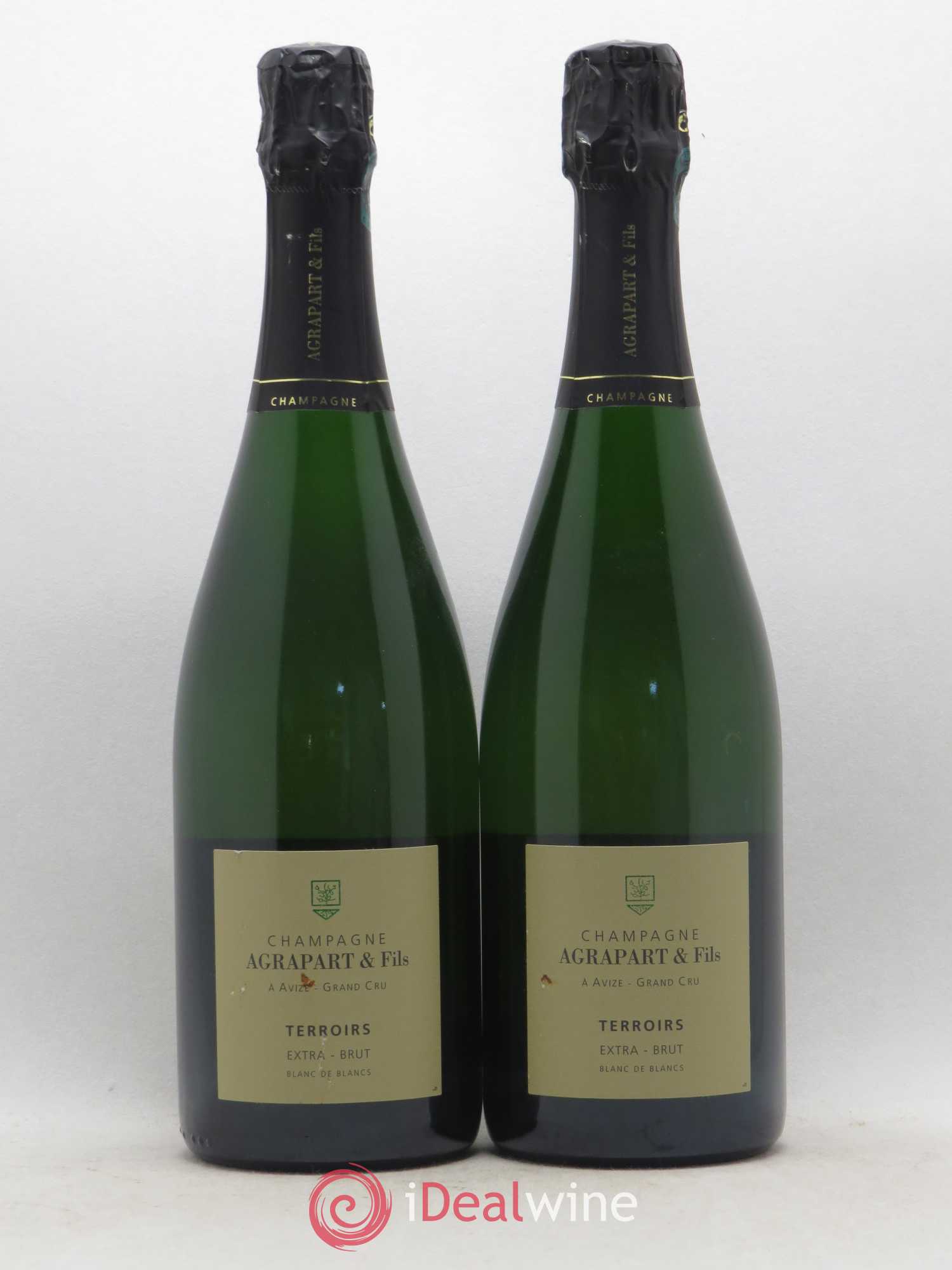 Terroirs Blanc de Blancs Extra-Brut Agrapart & Fils - Lot de 2 bouteilles - 0