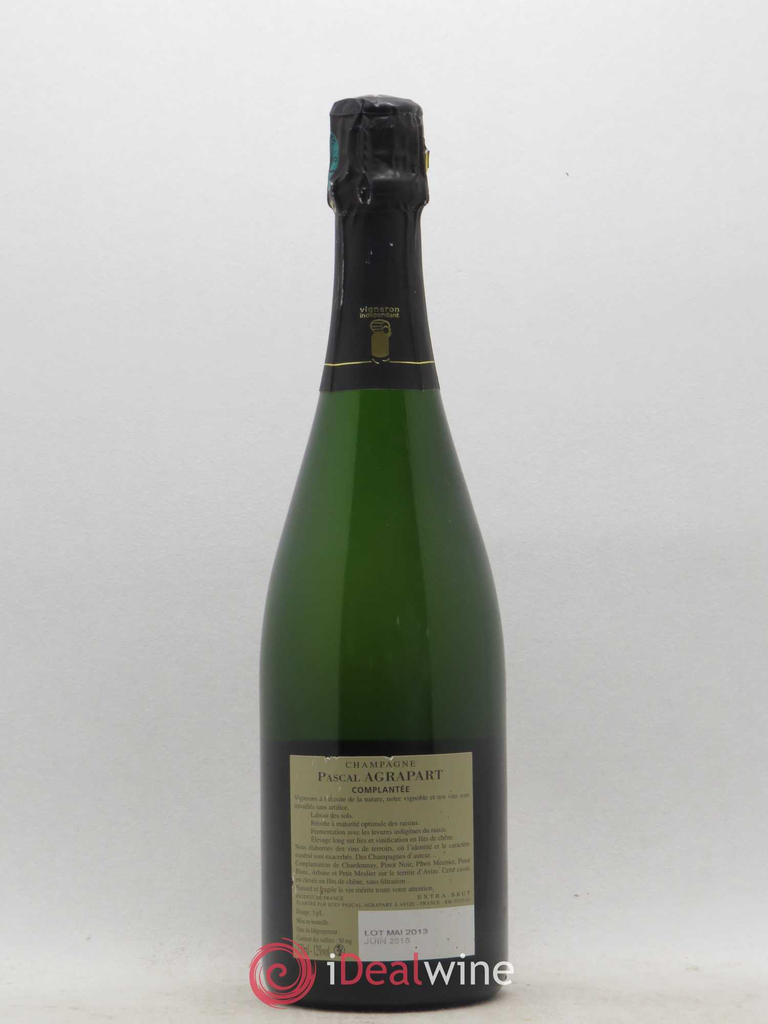 Complantée Extra-Brut Agrapart & Fils - Lot de 1 bouteille - 1