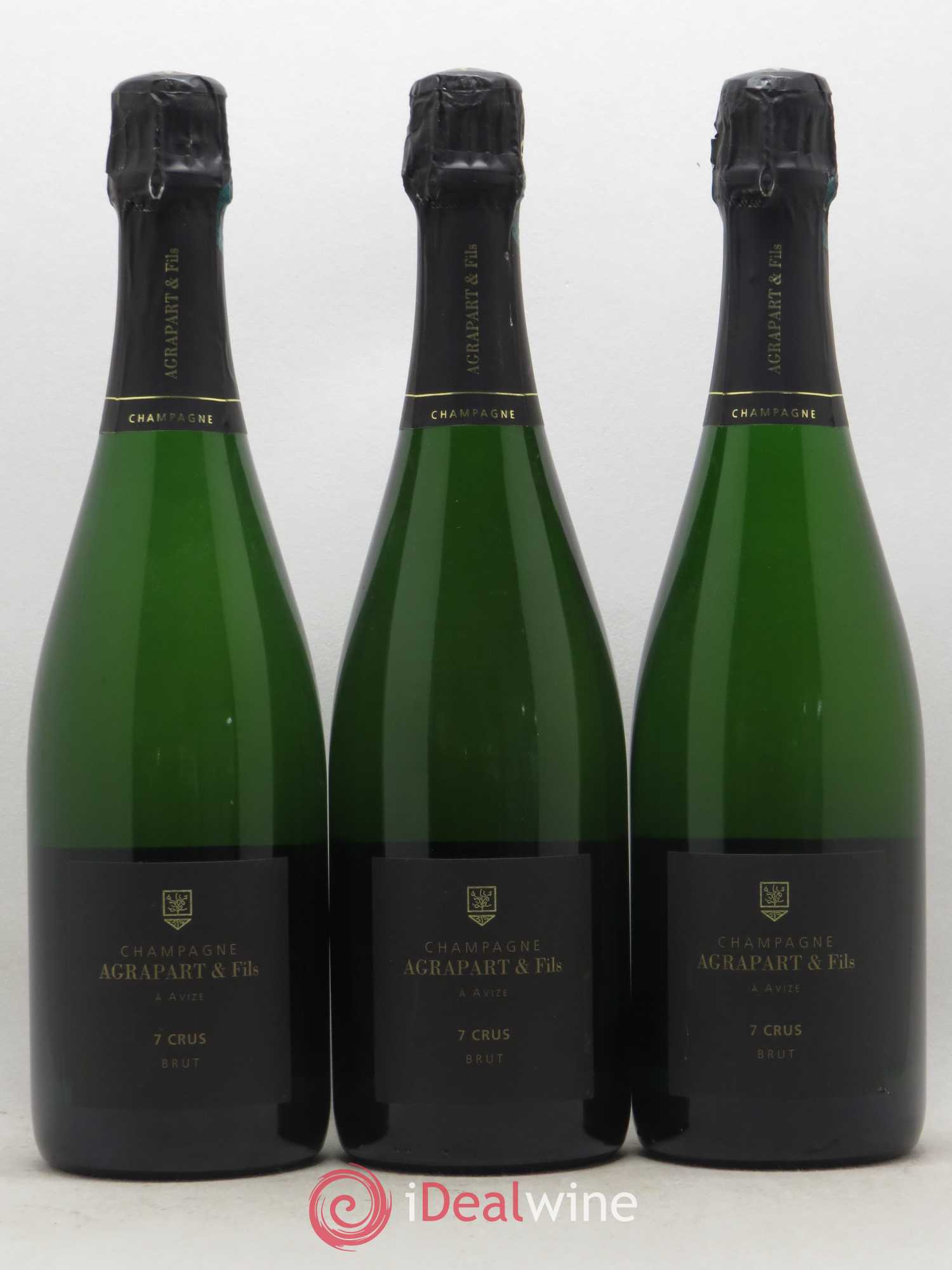 7 Crus Brut Agrapart & Fils - Lot de 3 bouteilles - 0