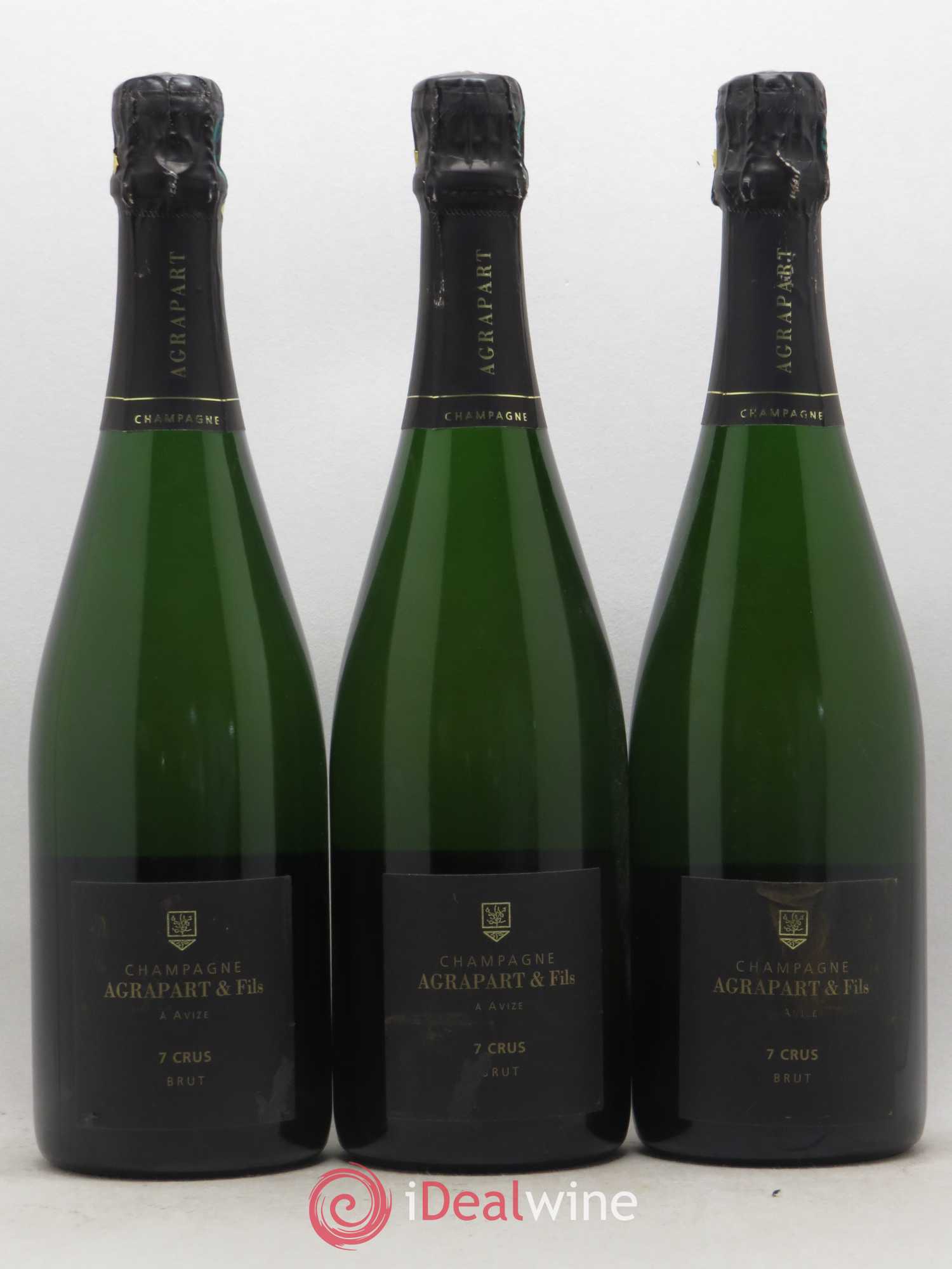 7 Crus Brut Agrapart & Fils - Lot de 3 bouteilles - 0