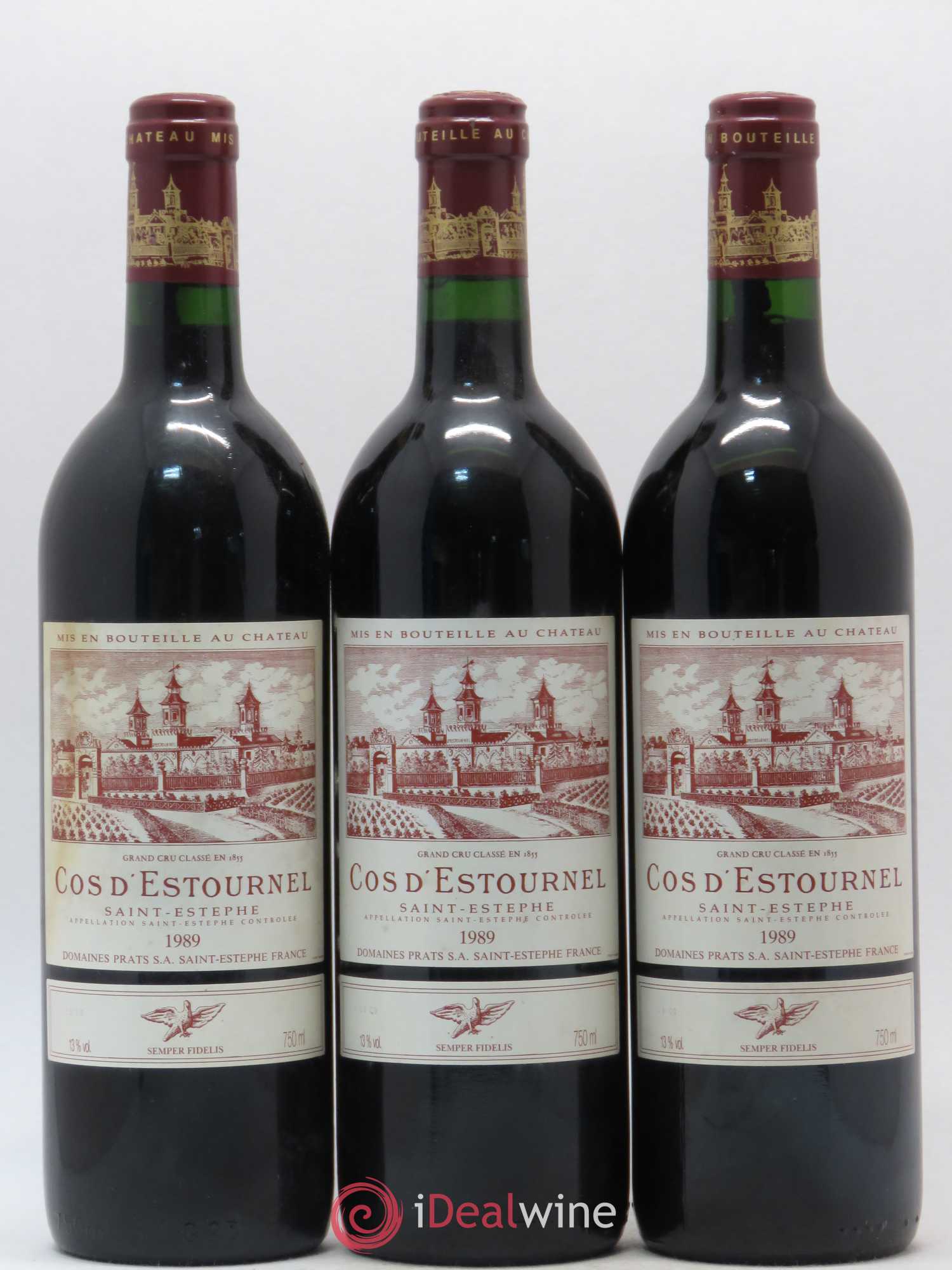 Cos d'Estournel 2ème Grand Cru Classé 1989 - Lot de 6 bouteilles - 2