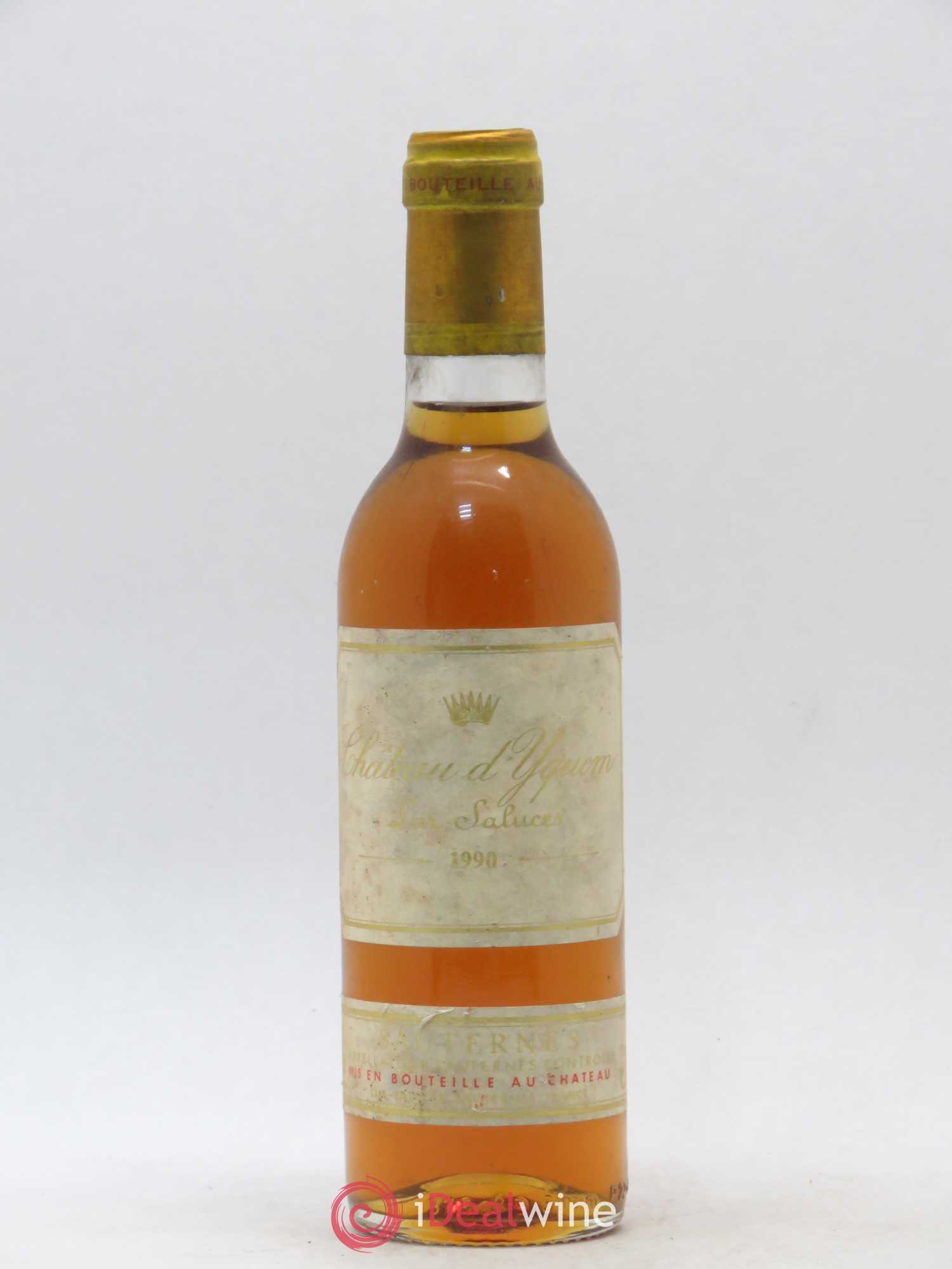 Château d' Yquem 1er Cru Classé Supérieur 1990 - Posten von 1 Demi-Flasche - 0