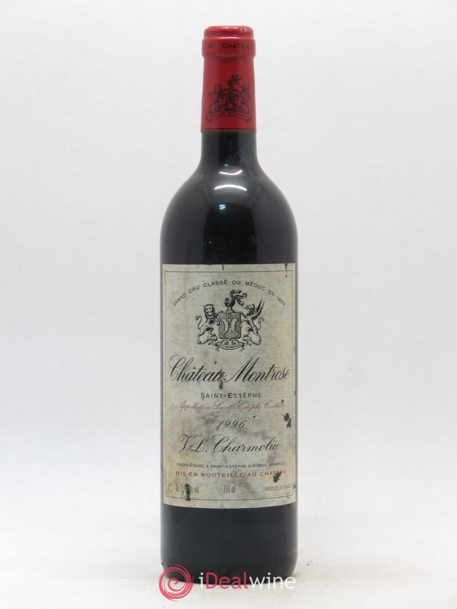 Château Montrose 2ème Grand Cru Classé 1996 - Lot de 1 bouteille - 0