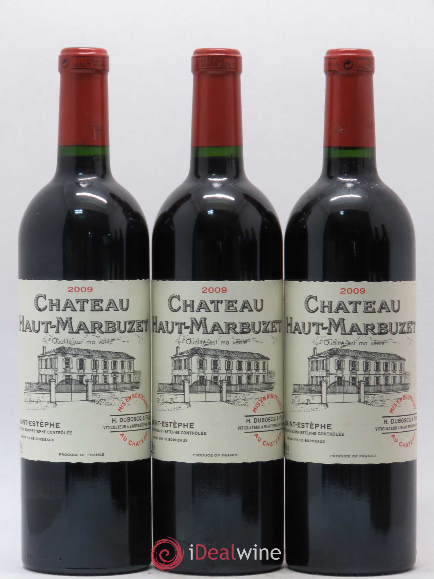 Château Haut Marbuzet 2009 - Lot de 6 bouteilles - 1