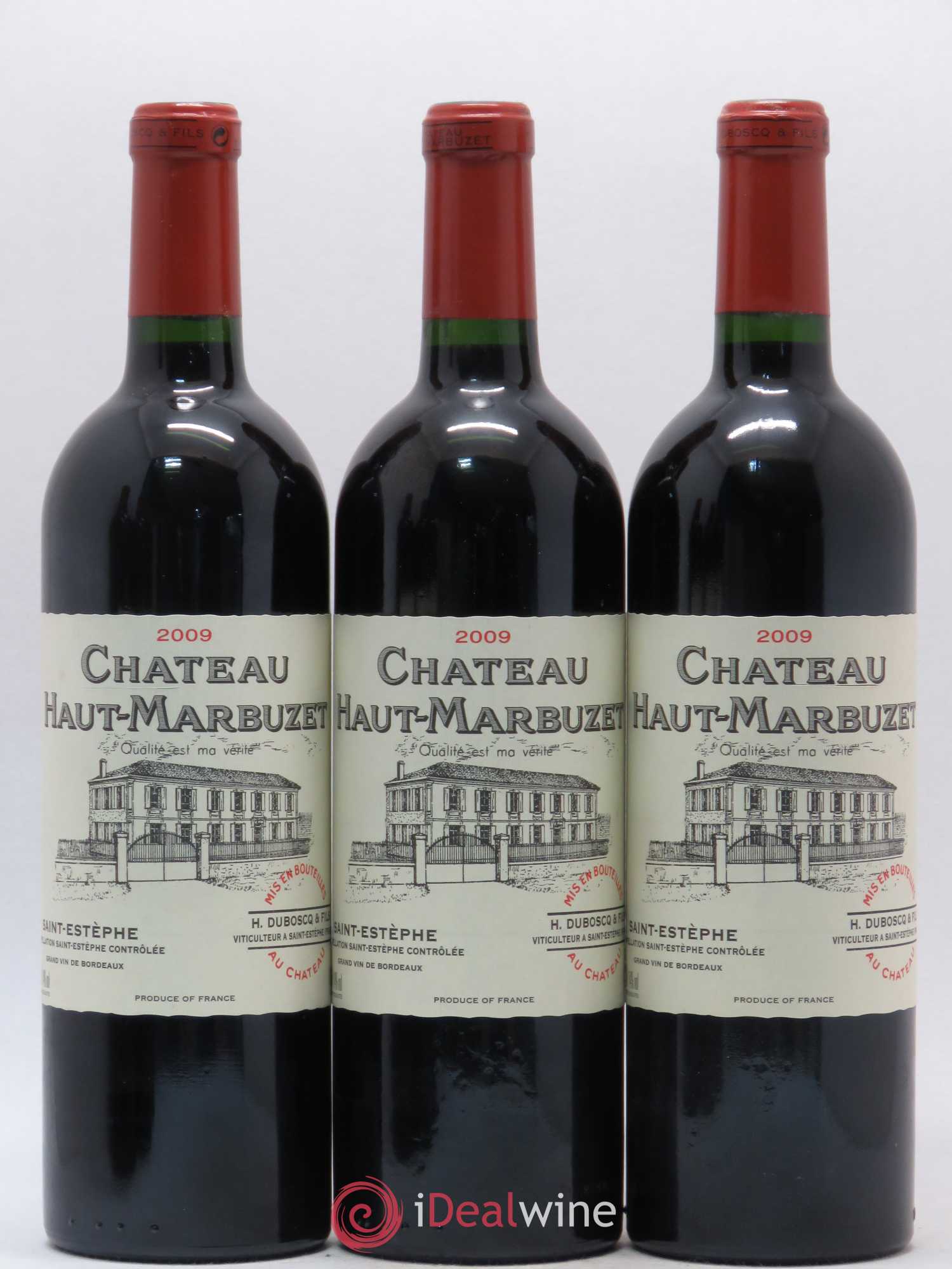 Château Haut Marbuzet 2009 - Lot de 6 bouteilles - 2