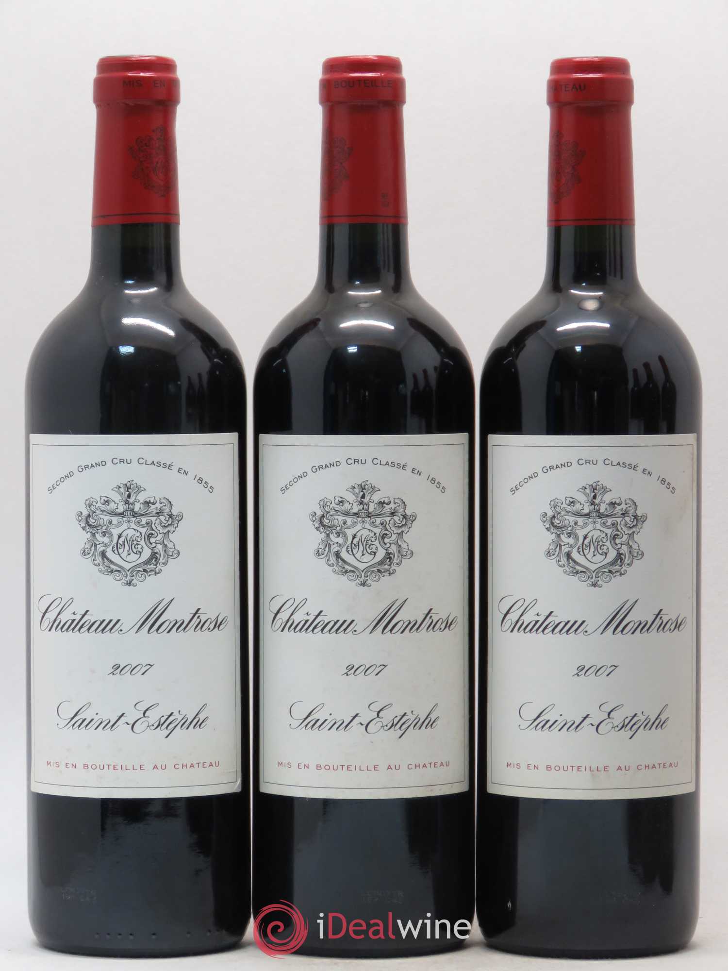 Château Montrose 2ème Grand Cru Classé 2007 - Lot de 6 bouteilles - 1