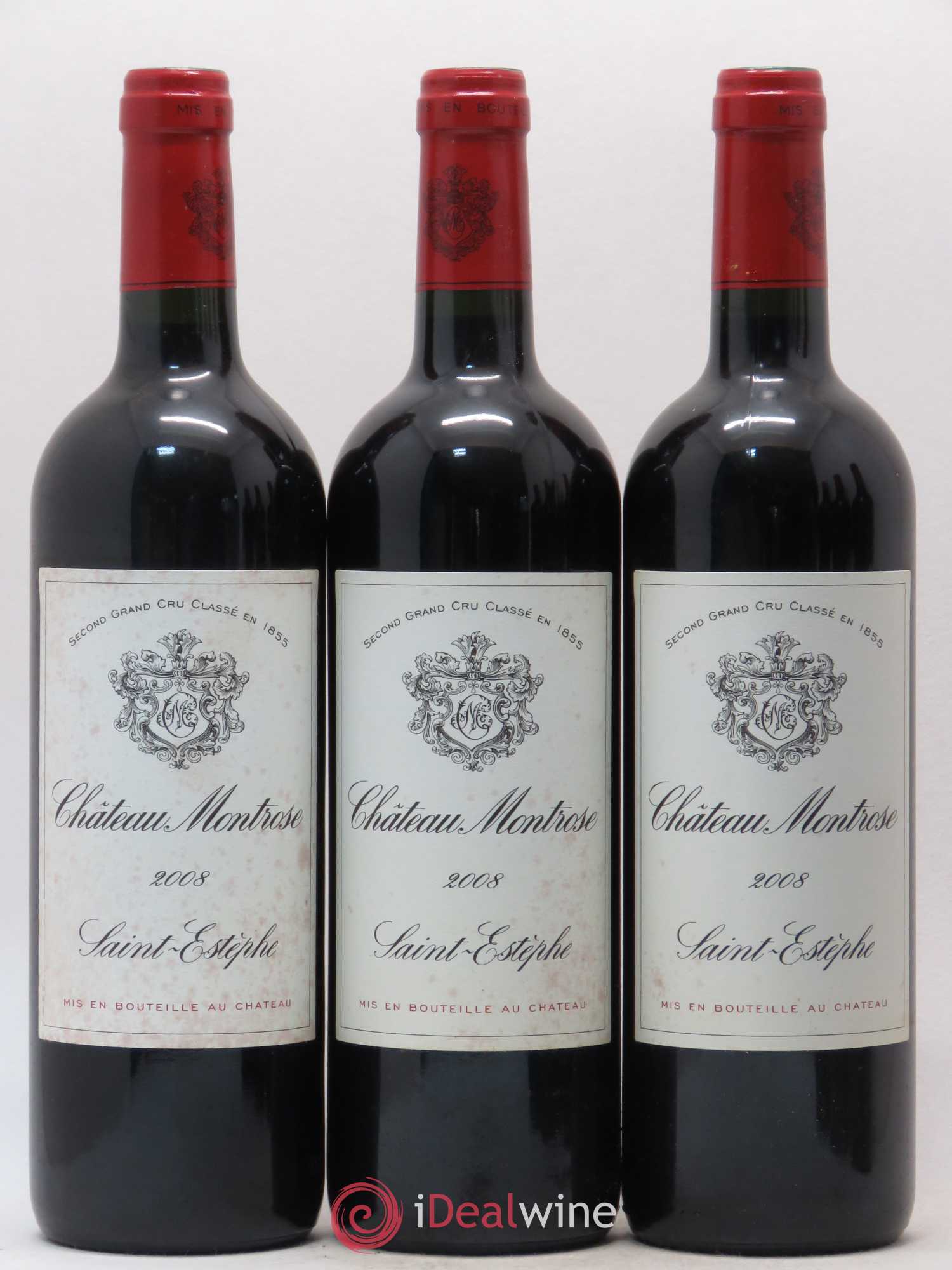 Château Montrose 2ème Grand Cru Classé 2008 - Lot de 6 bouteilles - 1