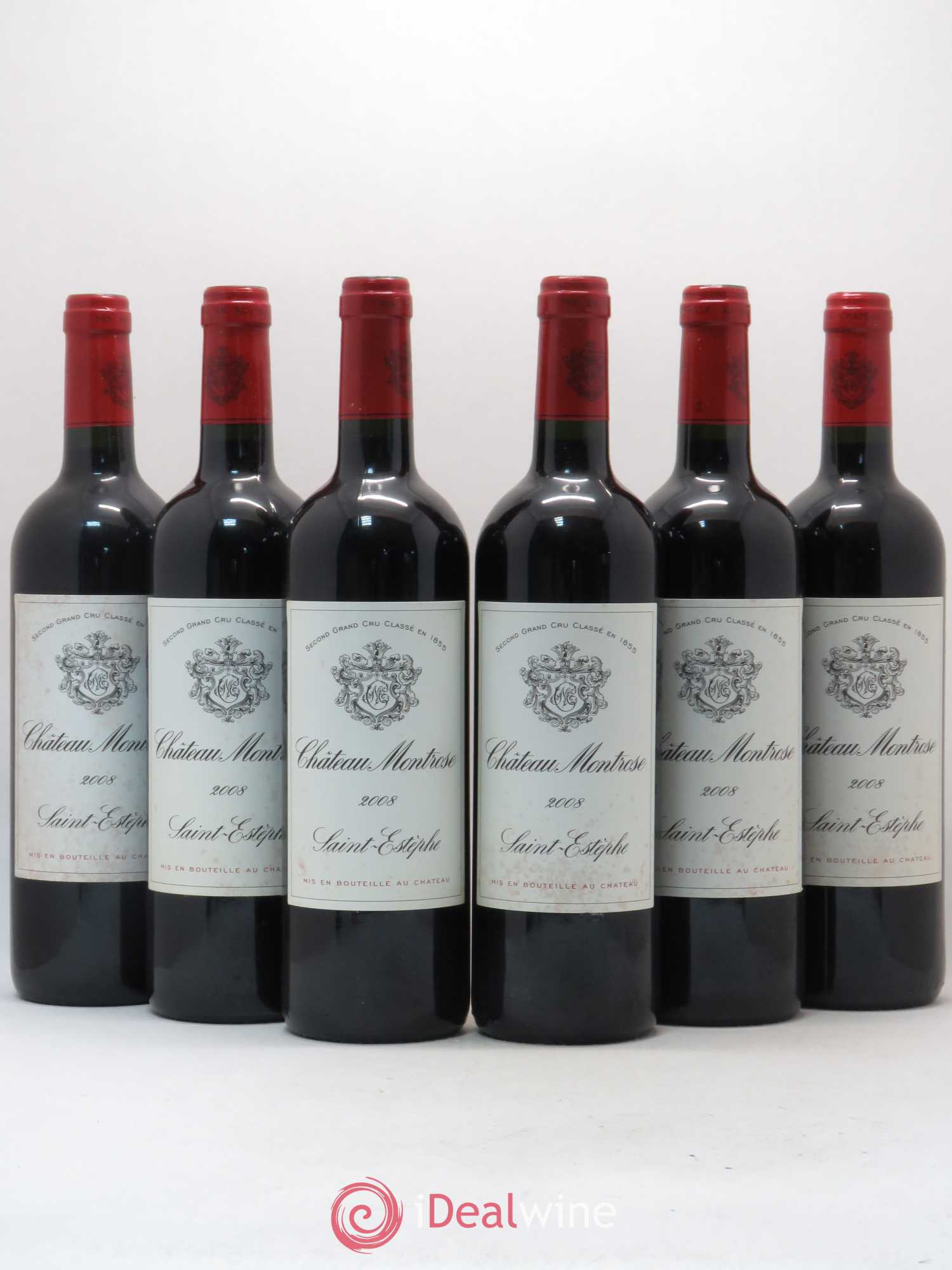 Château Montrose 2ème Grand Cru Classé 2008 - Lot de 6 bouteilles - 0