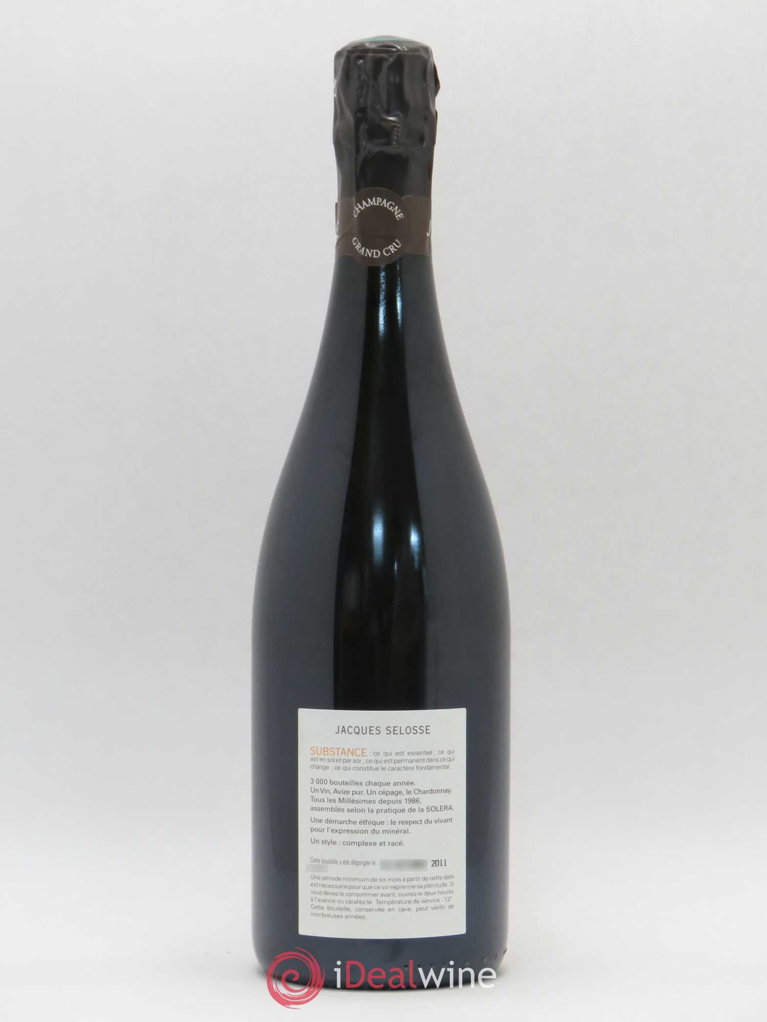 Substance Jacques Selosse - Lot de 1 bouteille - 1
