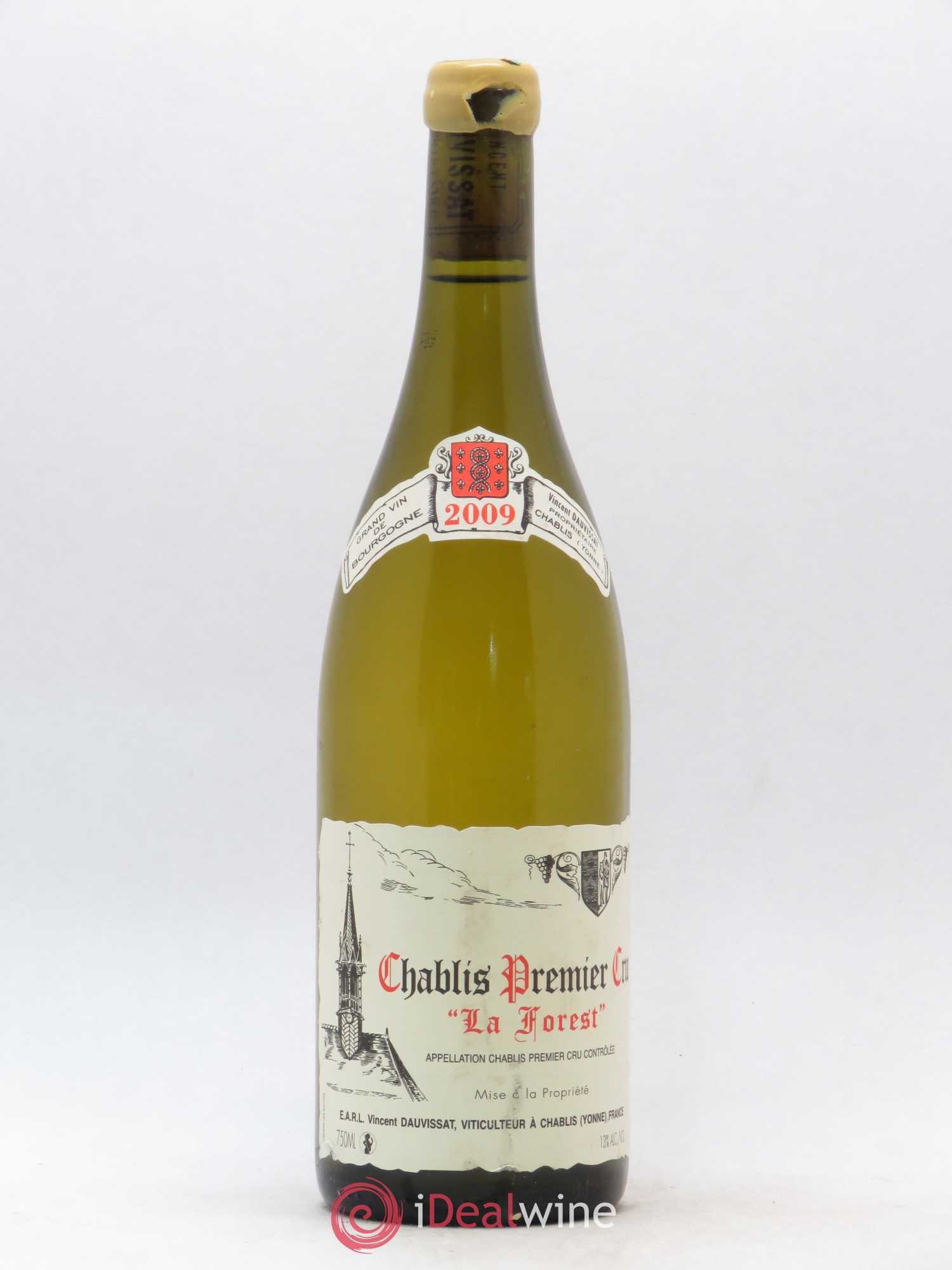 Chablis 1er Cru La Forest Vincent Dauvissat (Domaine) 2009 - Lot de 1 bouteille - 0