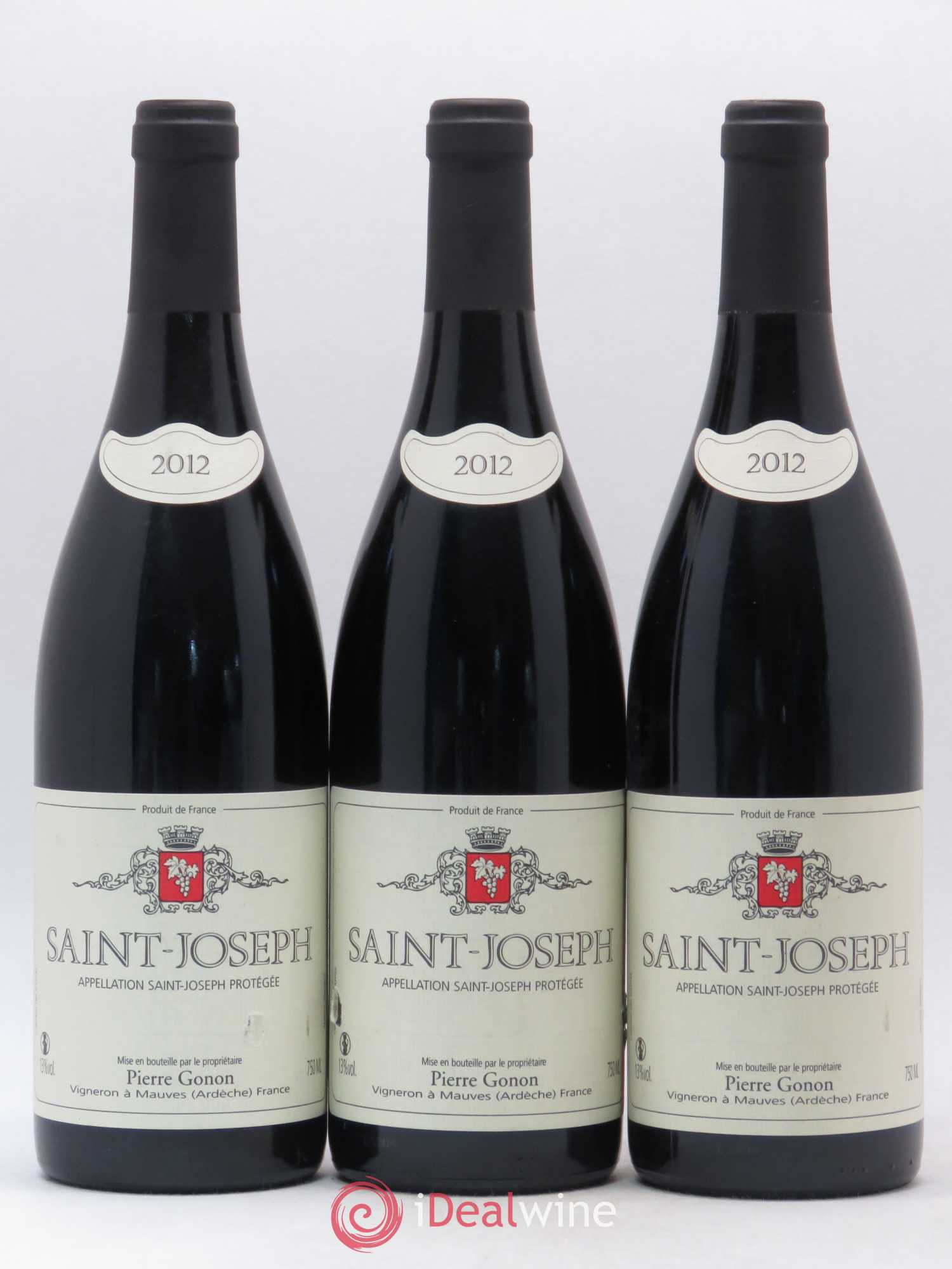 Saint-Joseph Gonon (Domaine) 2012 - Lot de 3 bouteilles - 0