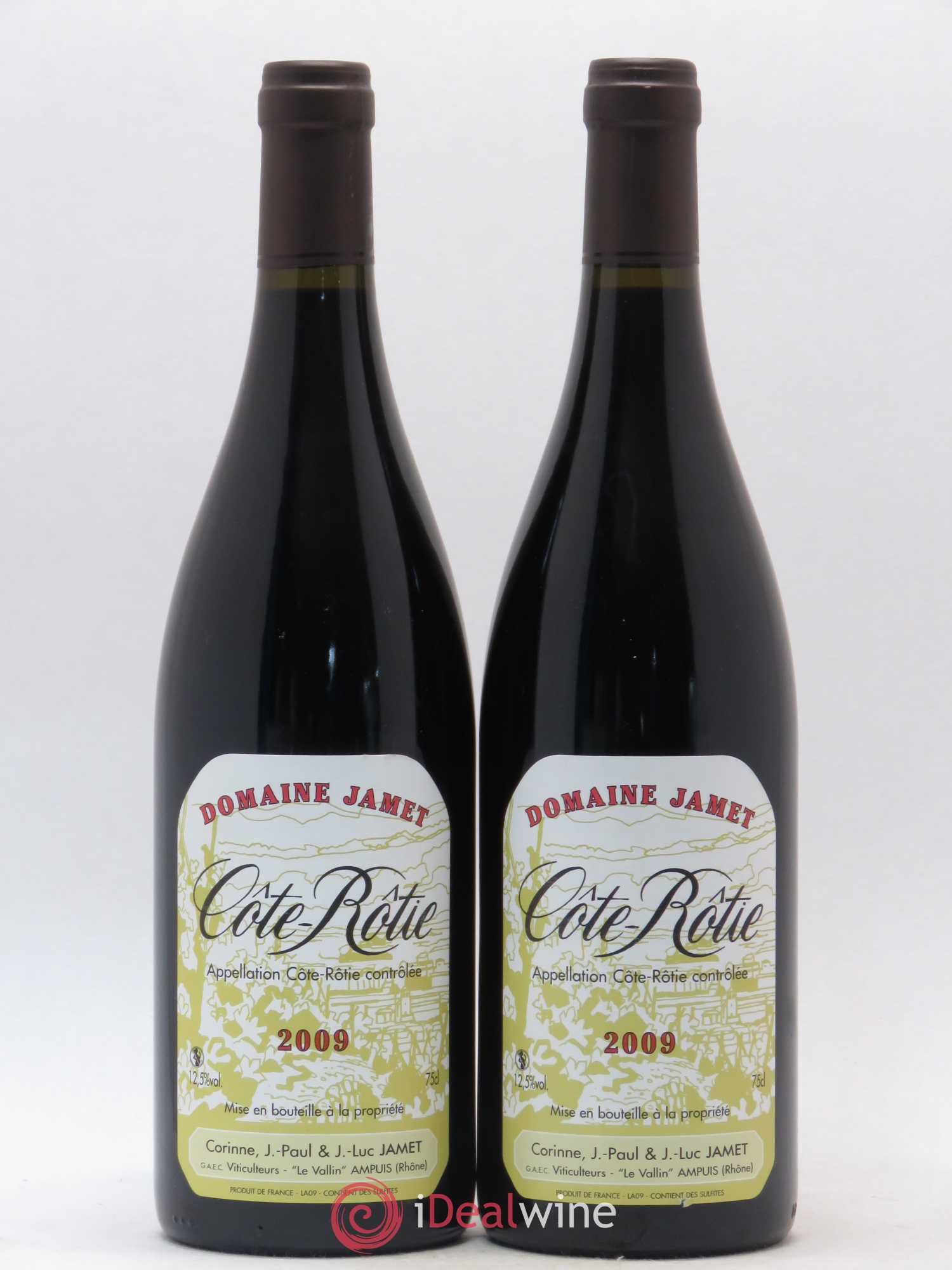 Côte-Rôtie Jamet (Domaine) 2009 - Lot de 2 bouteilles - 0